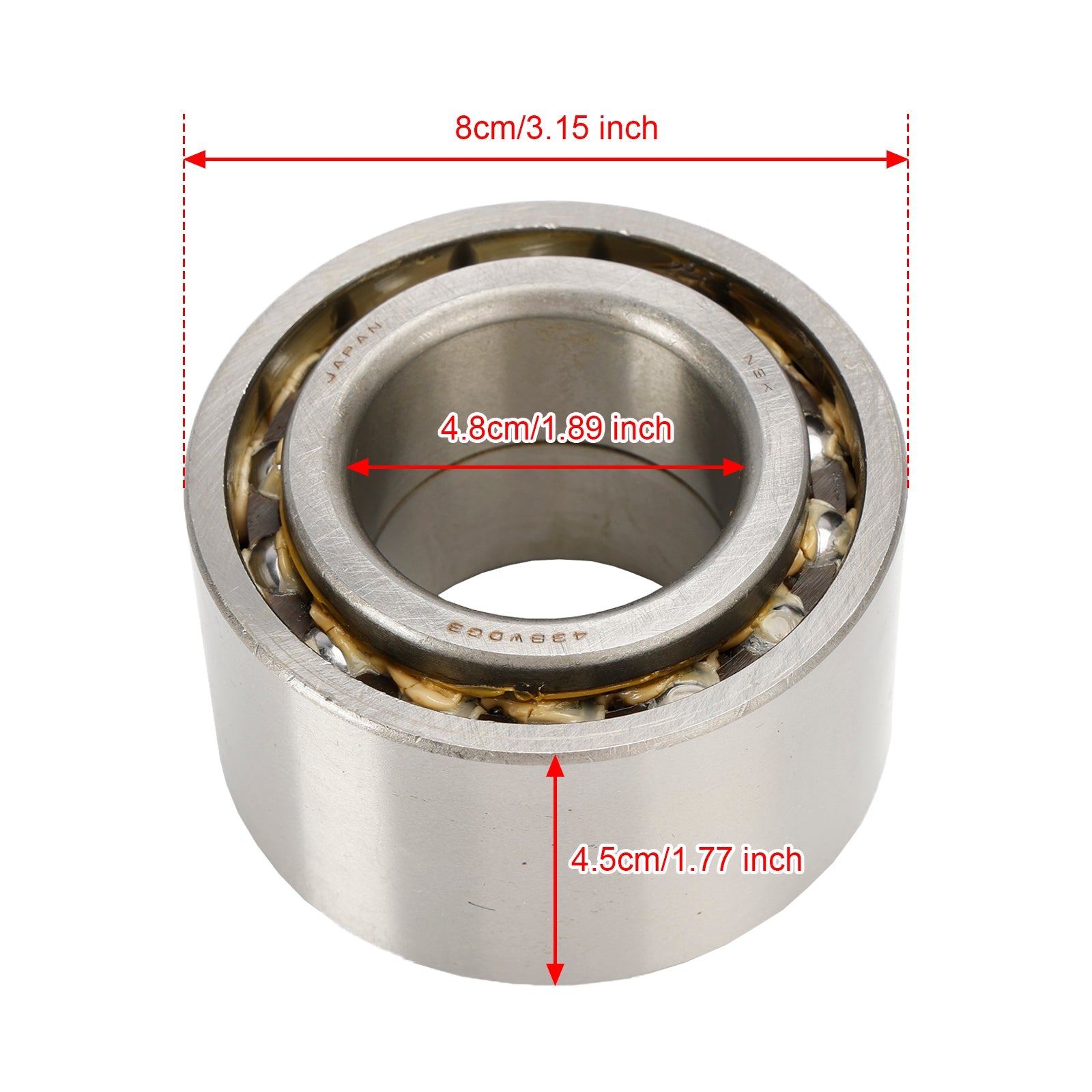 1991-1997 Toyota Aristo JZS147 UZS143 4WD Rear Wheel Bearing 43X80X50X45 DAC43800050-45 90369-43005