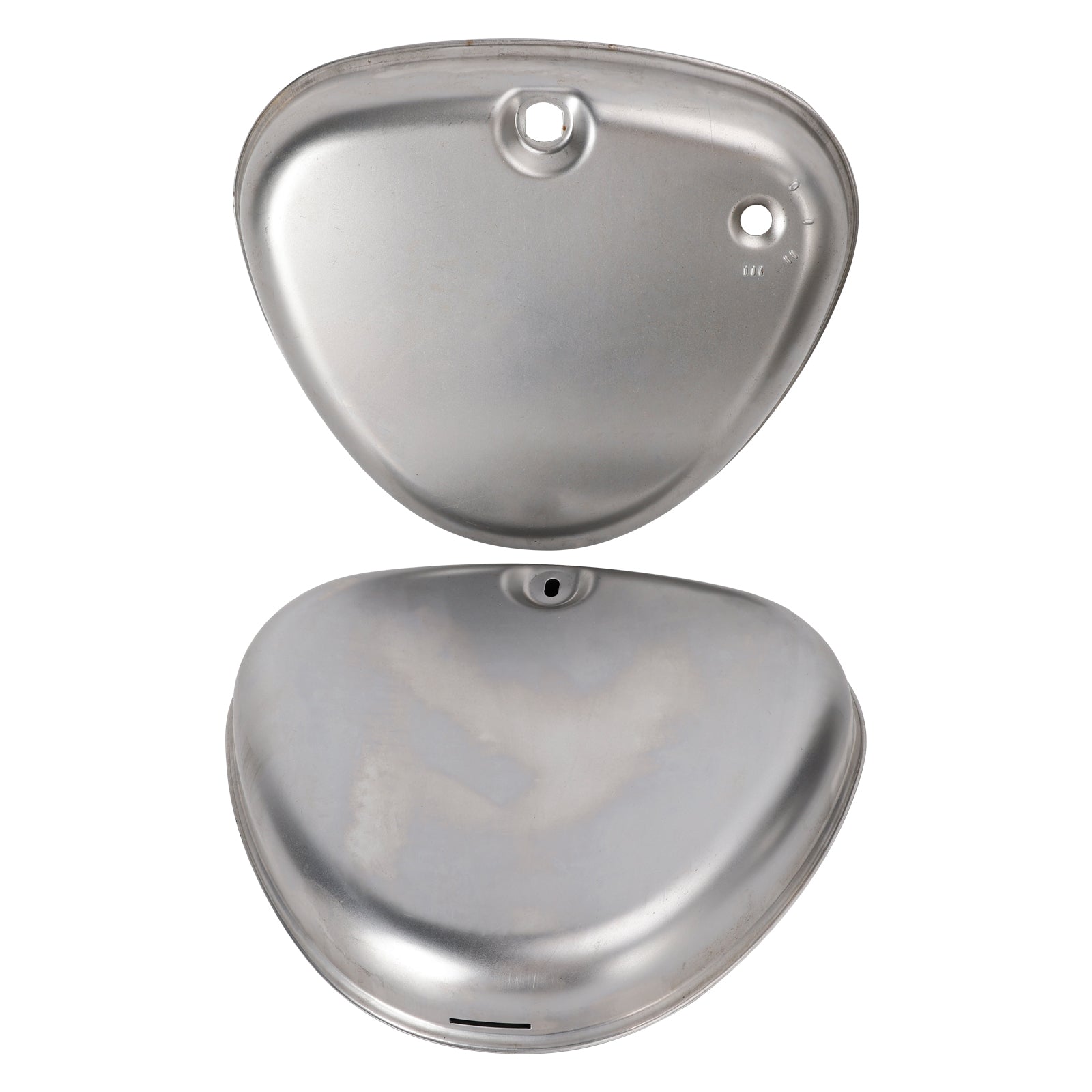 SIMSON S53 S83 FUEL PETROL TANK & TANK SIDE COVER UNPAINTED