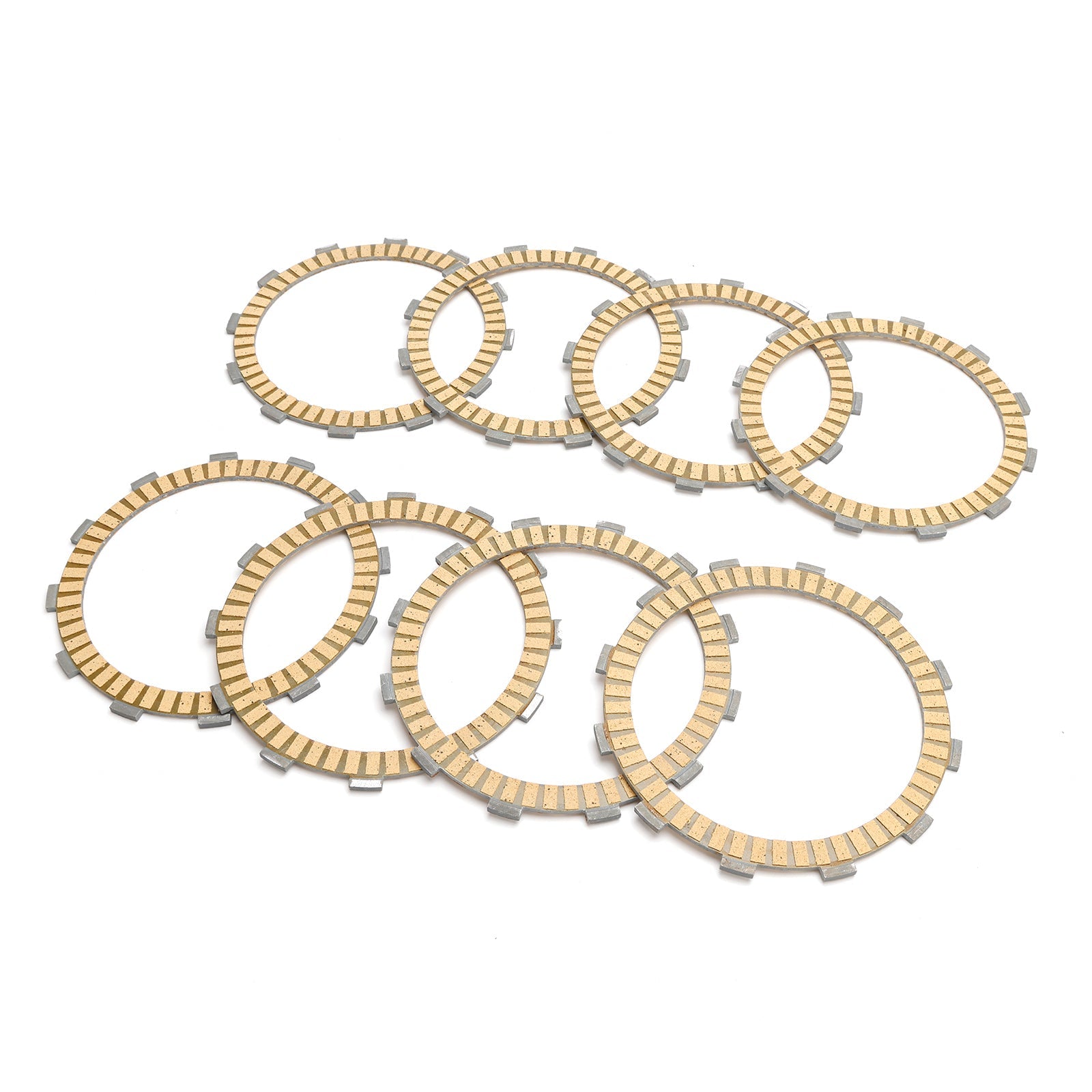 Clutch Friction Plate Kit fit for Honda VTX1300 2003-2009 VTX1800 2002-2008