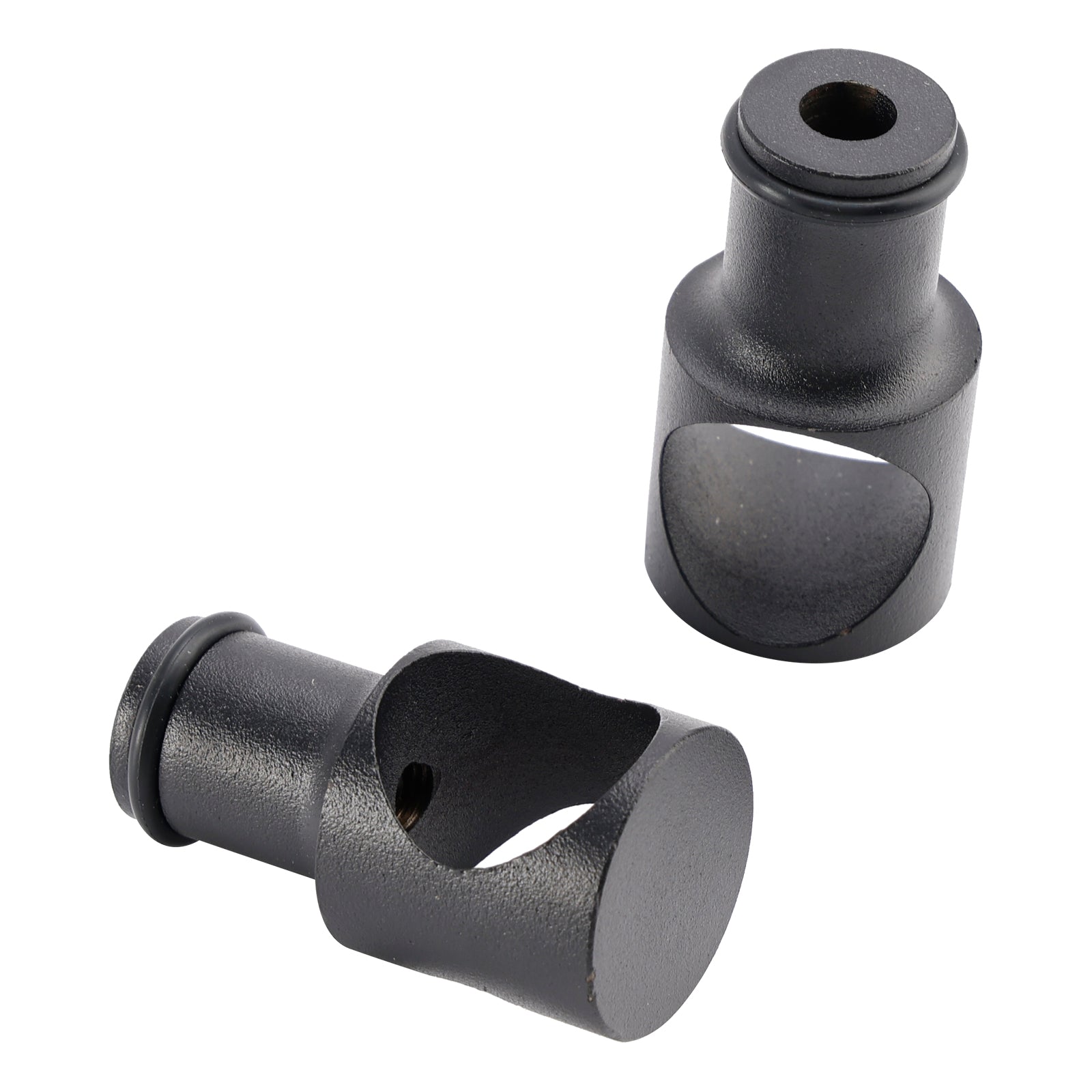 Rolling Library Sliding Ladder Hardware Kit with Brake 3.3FT Round Tube