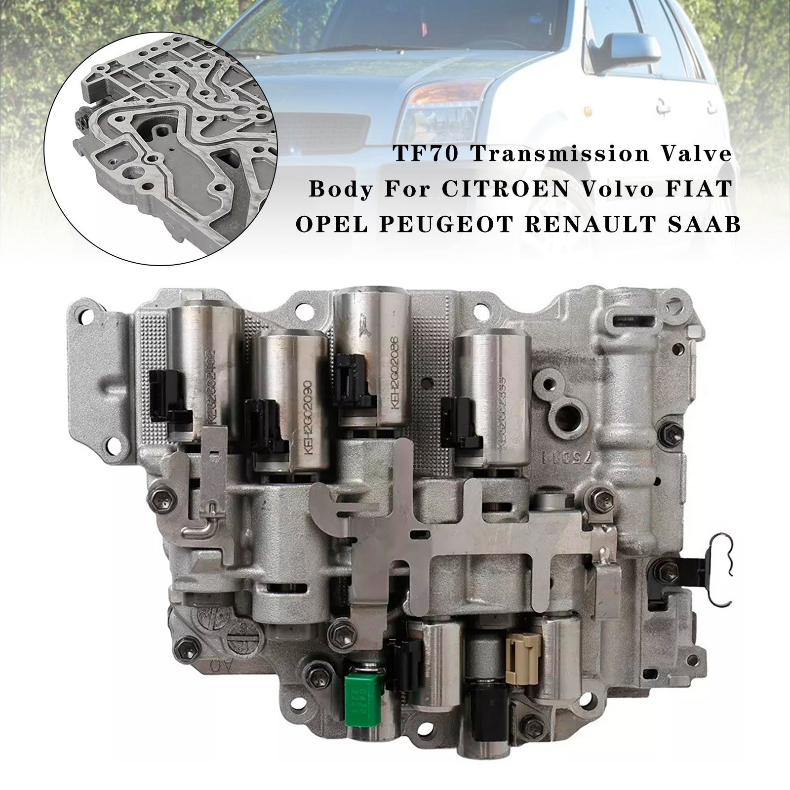 TF70 Transmission Valve Body For CITROEN Volvo FIAT OPEL PEUGEOT RENAULT SAAB