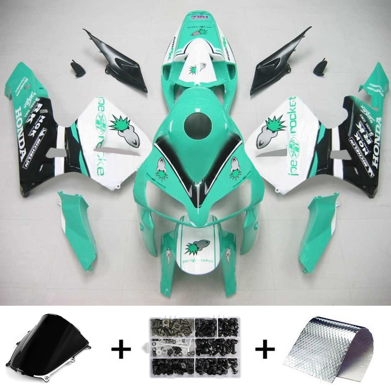 Honda CBR600RR 2005-2006 F5 Fairing Kit Bodywork Plastic ABS