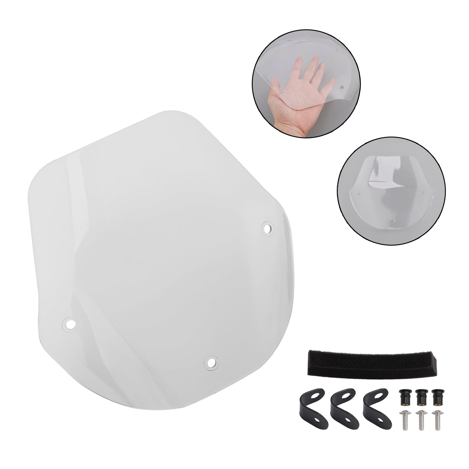 Windshield WindScreen + Bracket fit for Suzuki GSX-8S 2023-2024