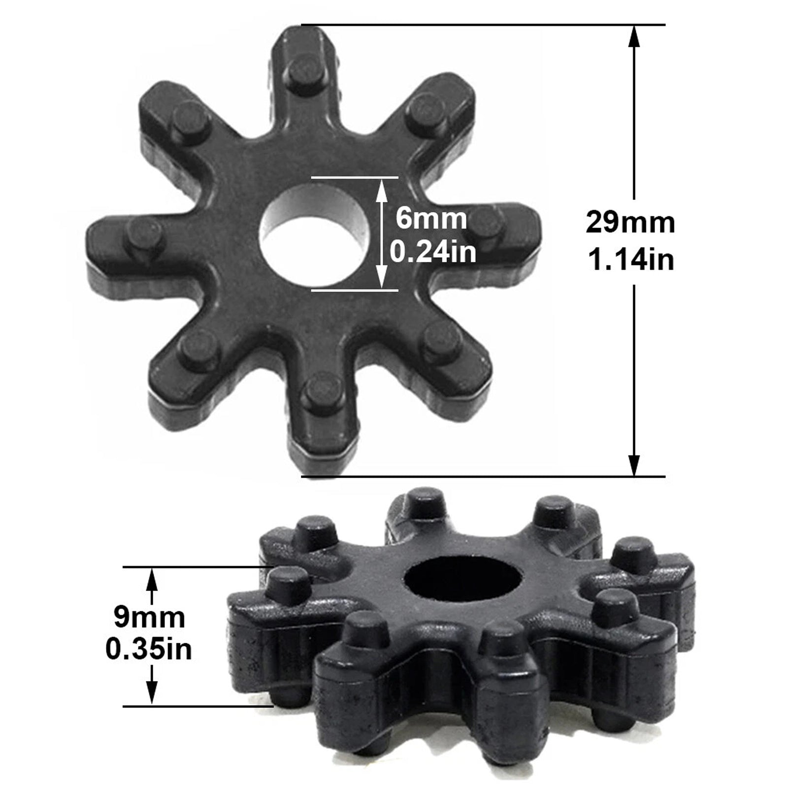 10x Flexible Steering Column Coupler For Hyundai Elantra Kia Optima 563152K000FFF