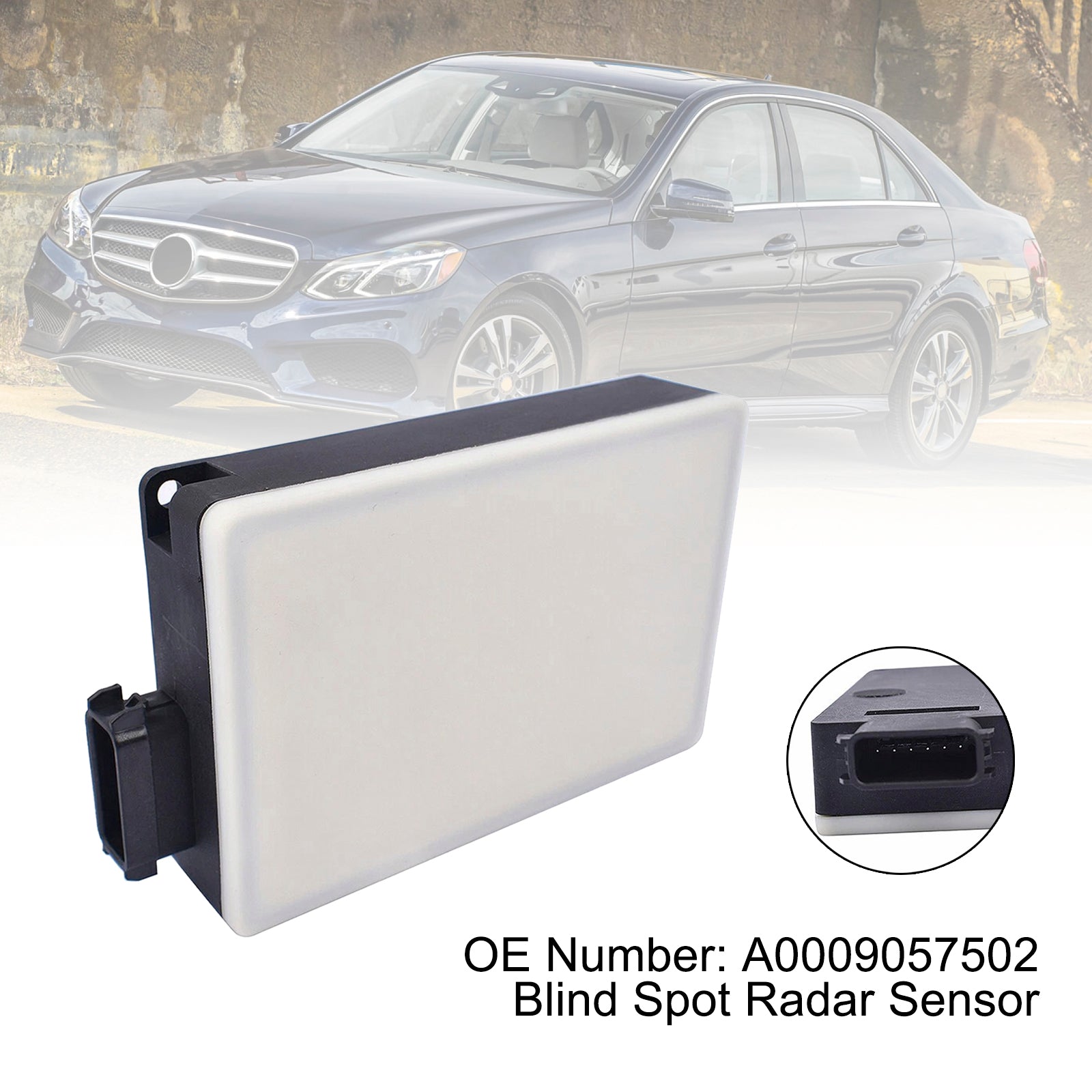 2014-2016 Mercedes-Benz W212 Blind Spot Radar Sensor A0009057502
