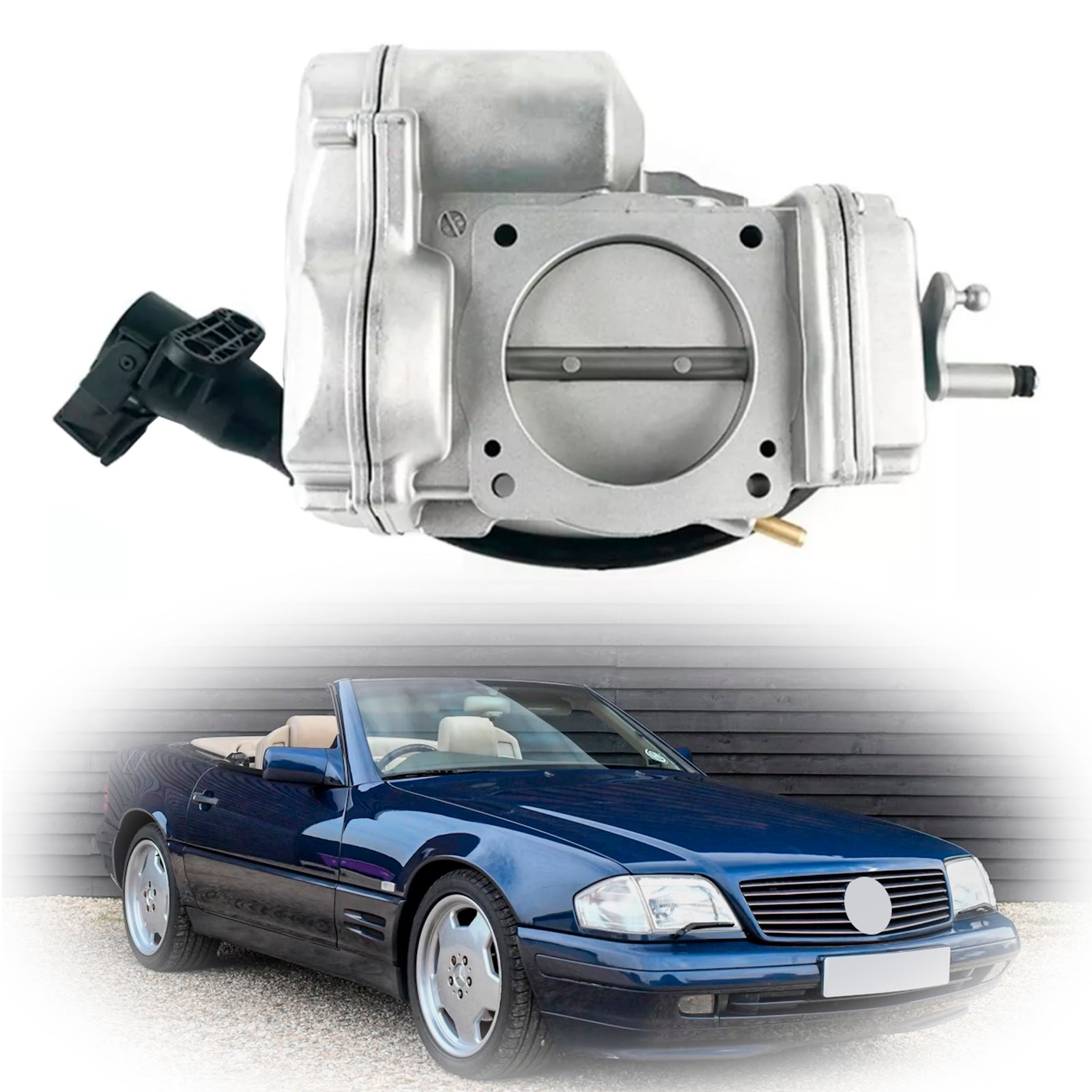 Mercedes W124 R129 SL320 E320 S320 M104 Throttle Body Assembly 0001415725