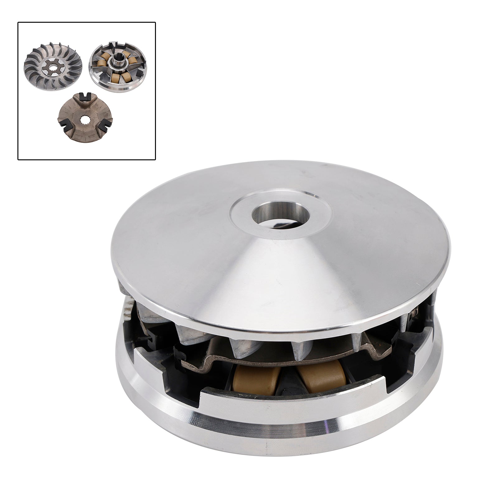 Front Clutch Variator Pulley Set 22420-E01-000 For Access Atv 100 Drr Stels 100