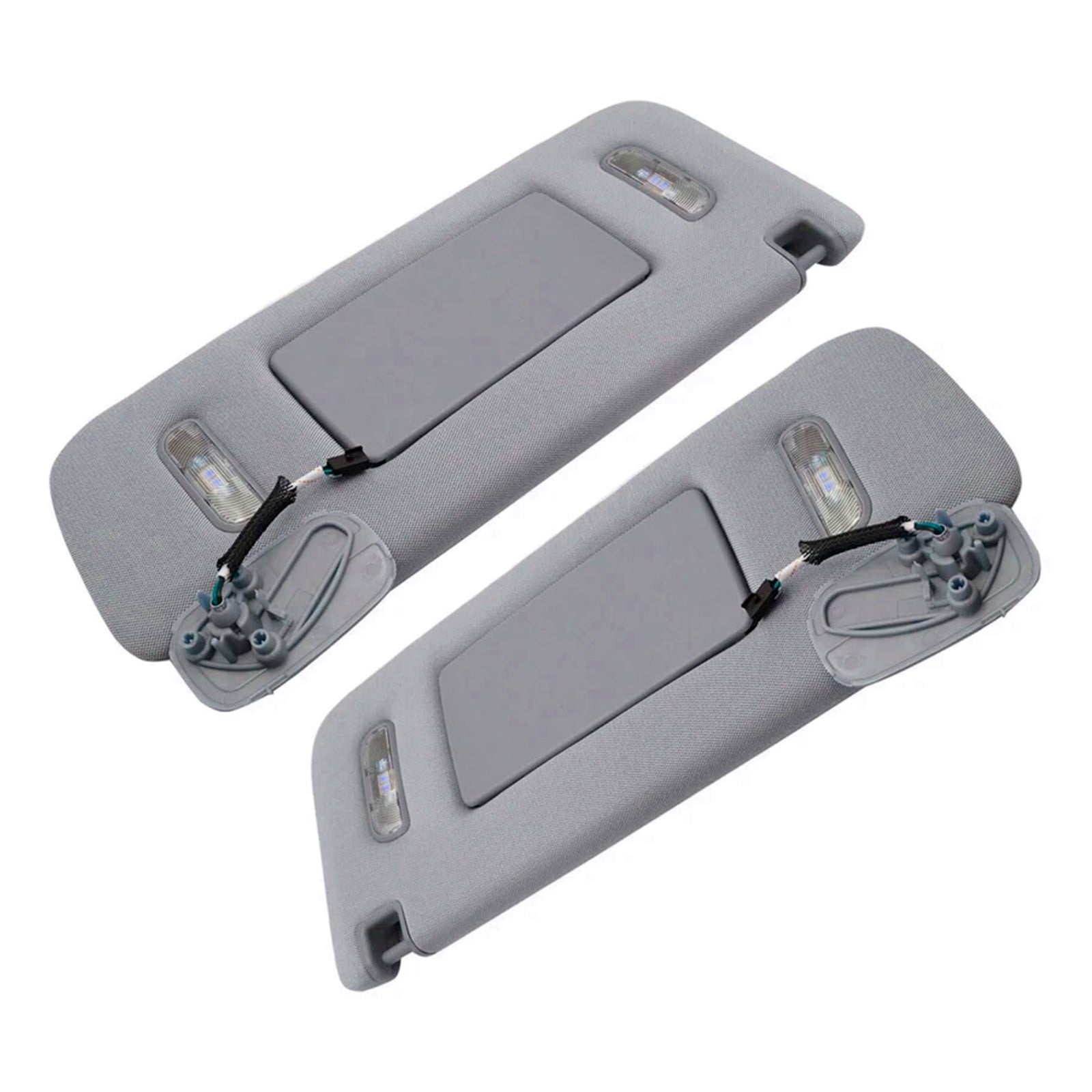 2PCS Gray Sun Visor Left & Right 22870346 23459643 For Nissan Altima 2013-2018