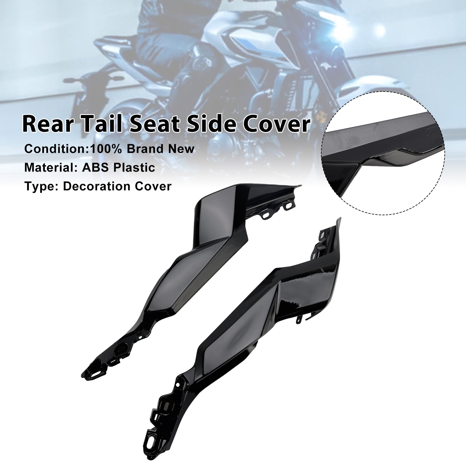 2025-2026 Yamaha YZF-R3 R25 MT-03 Rear Tail Seat Side Cover Fairing