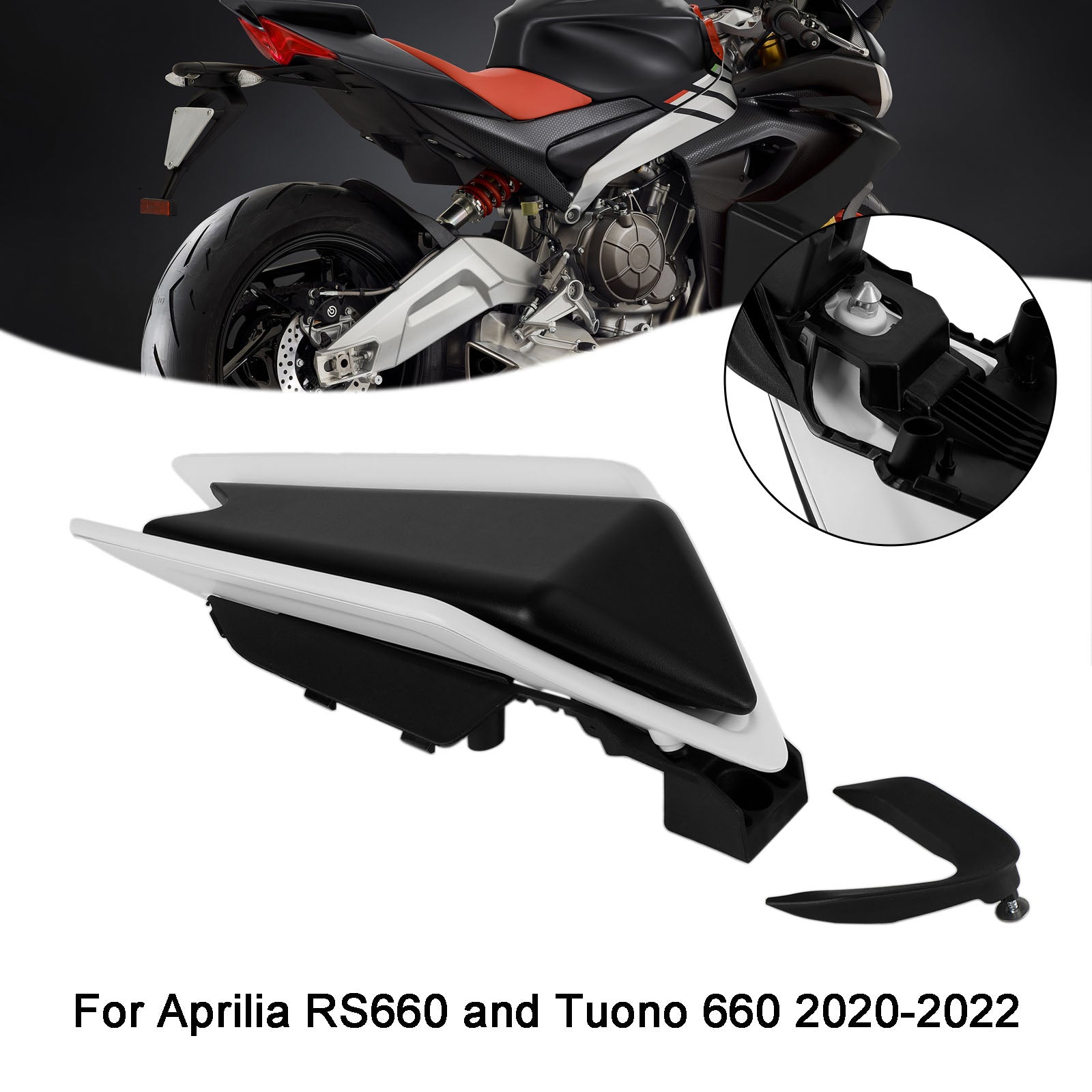 Rear Cowl Tail FAIRING Cover For Aprilia RS660 RSV4 Tuono 660 2020-2024