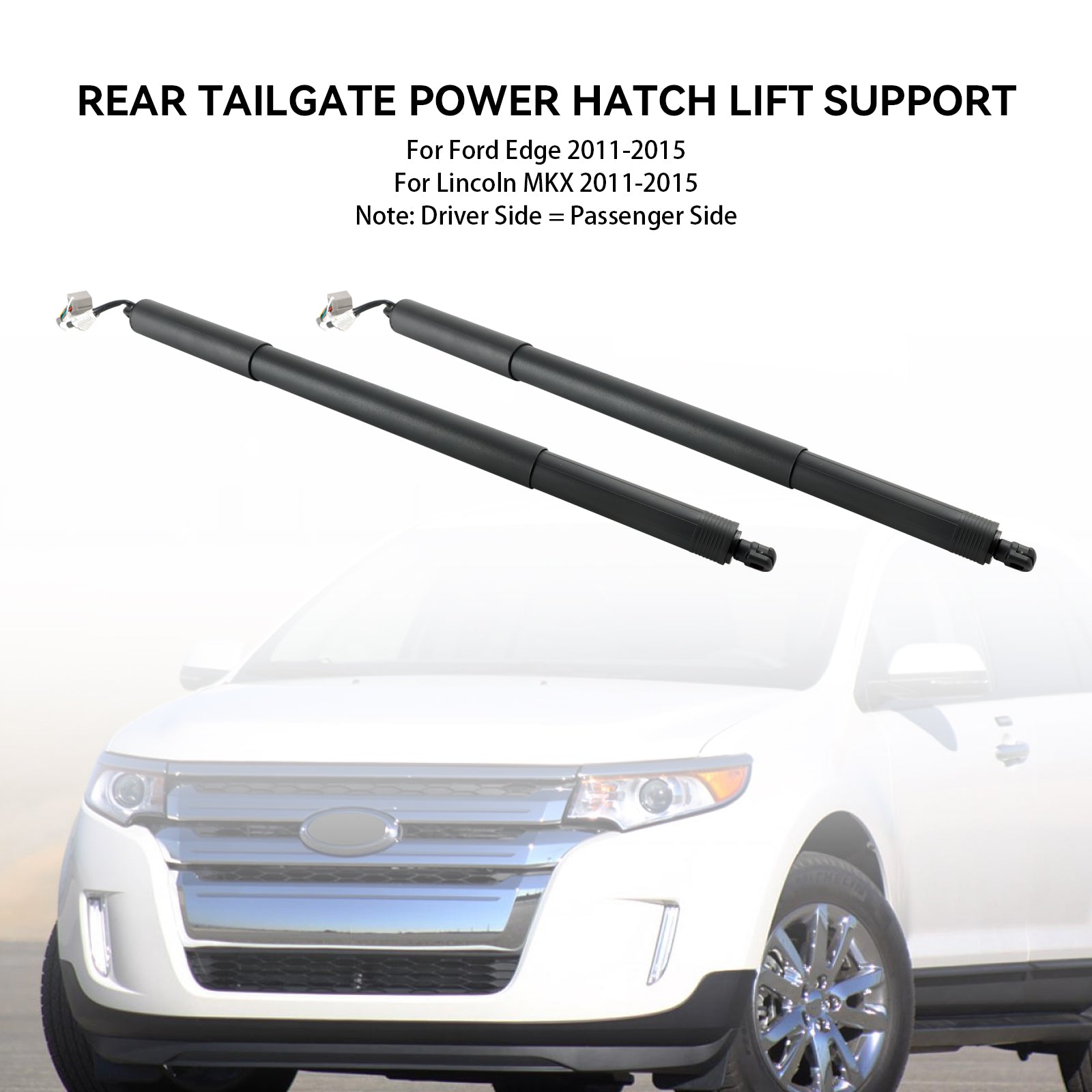 2011-2015 Lincoln MKX 2PCS Rear Tailgate Power Lift Supports Strut