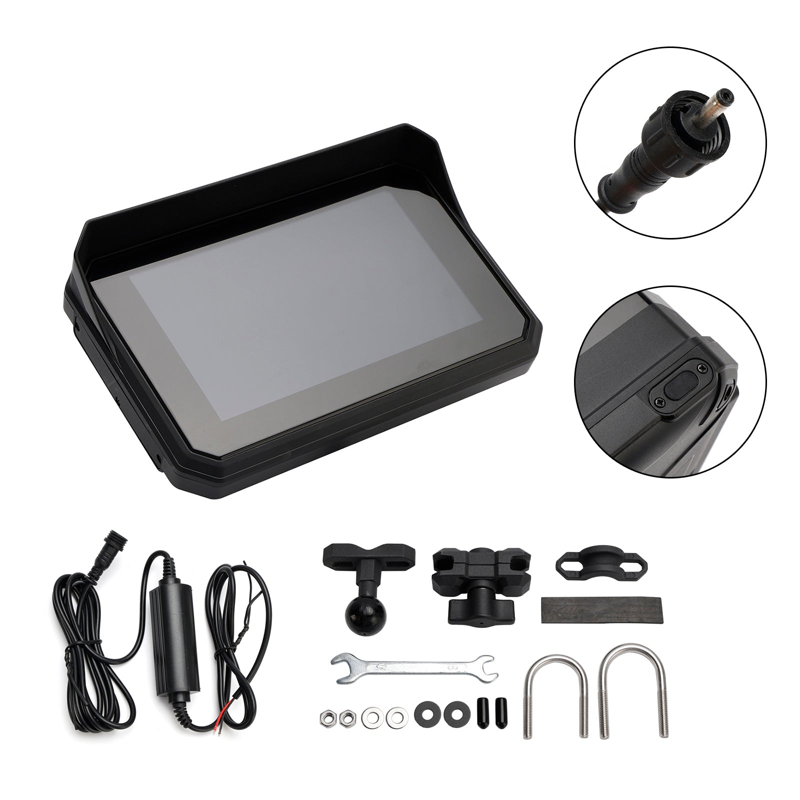5 Inch Universal Recorder Dvr Carplay Touch Screen For Scooter Motorcycle