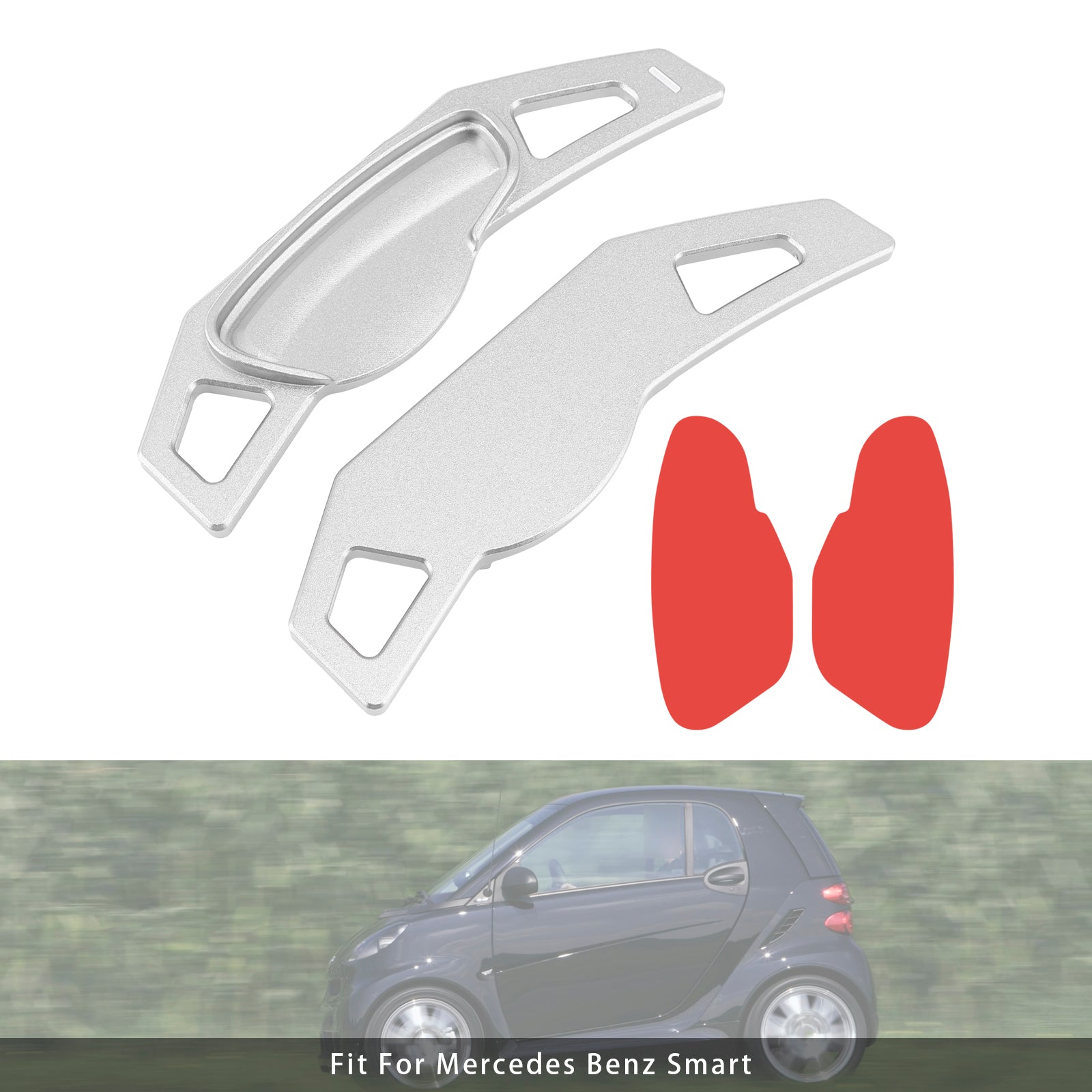 Steering Wheel Paddle Shifter Extension For Smart Aluminium