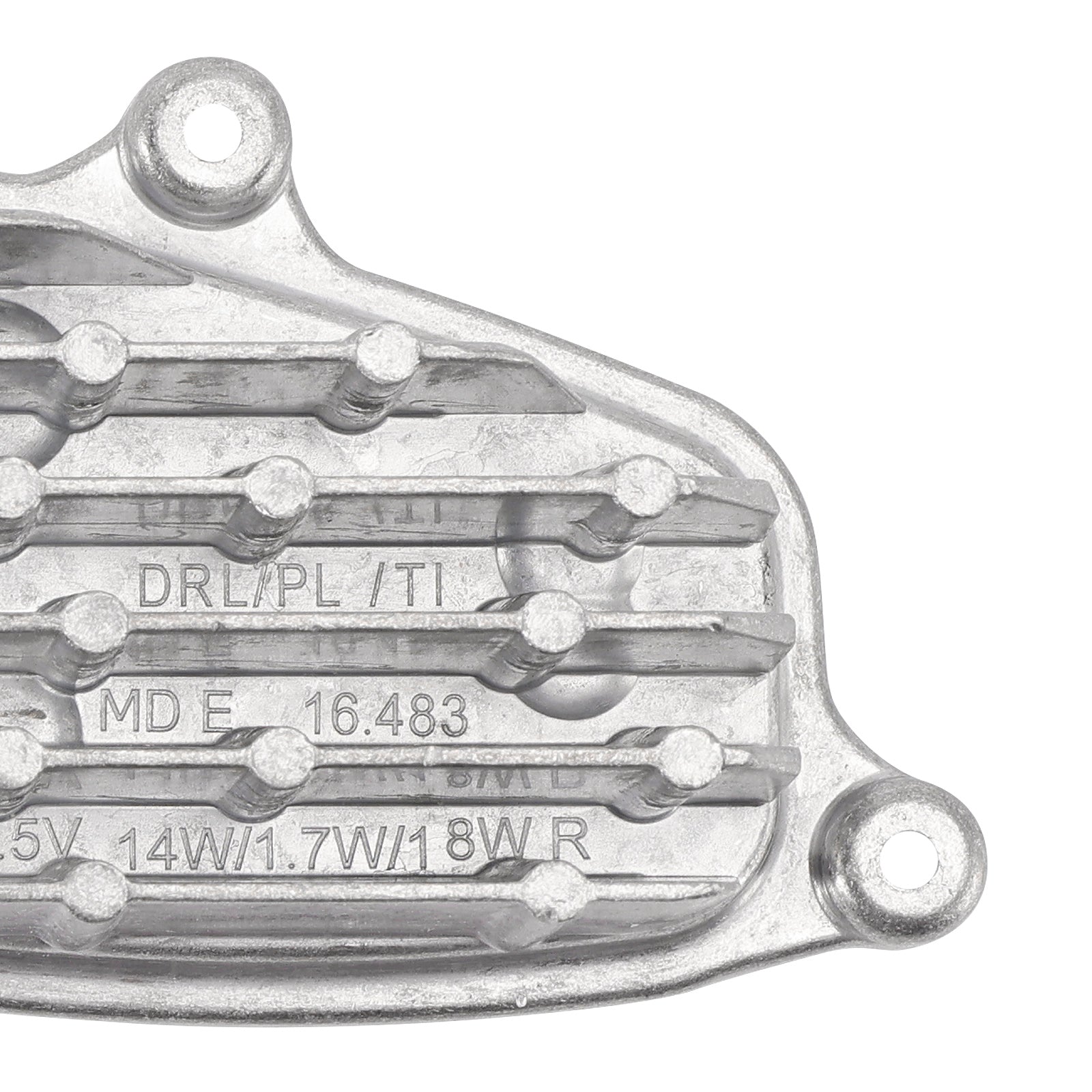 2PCS Left+Right Headlight LED DRL Module With Heat Sink 6F0941475/76 For SEAT