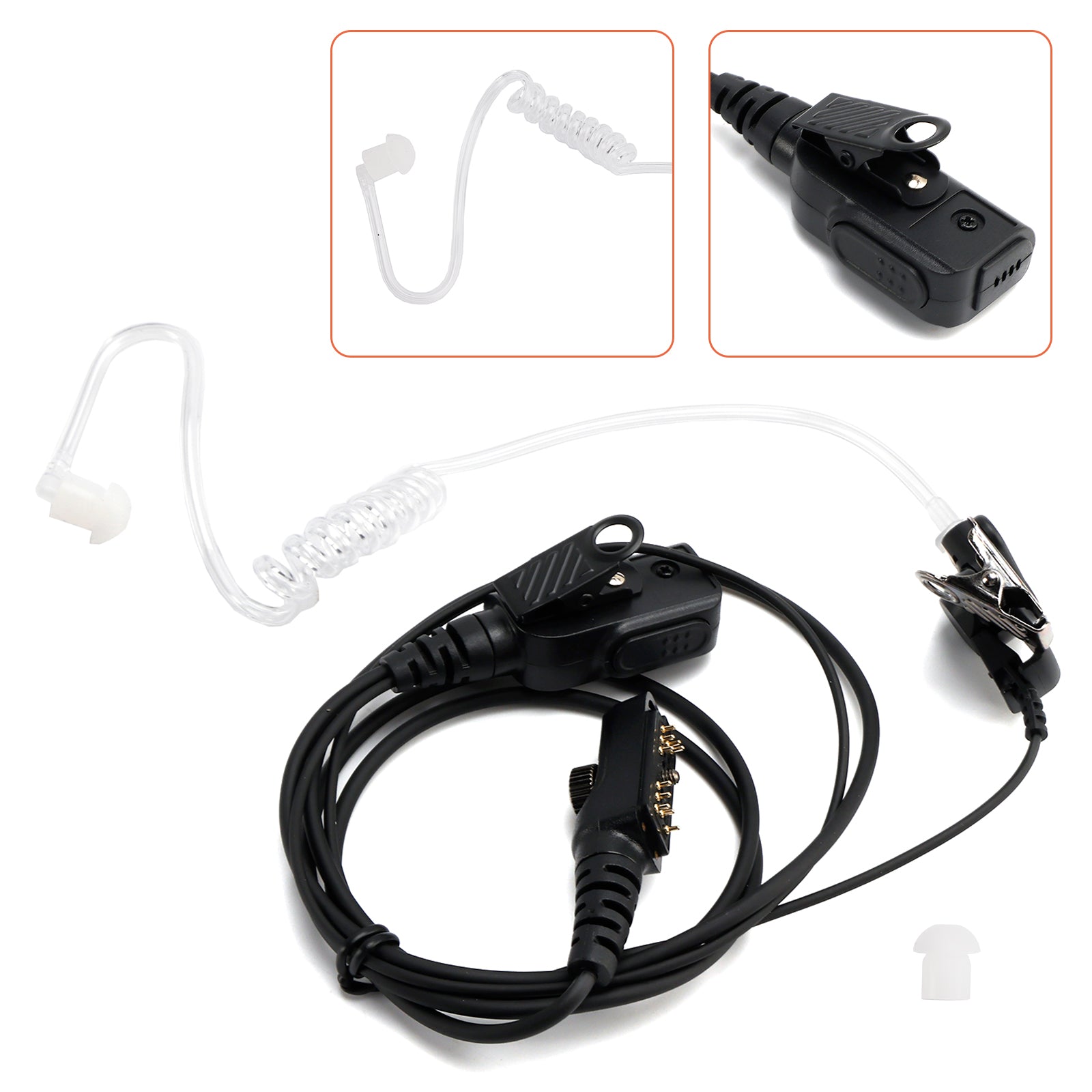 PD780-020A3 Transparent Air Tube Earphone In-ear For PD702G PD785 PD785G PT580H