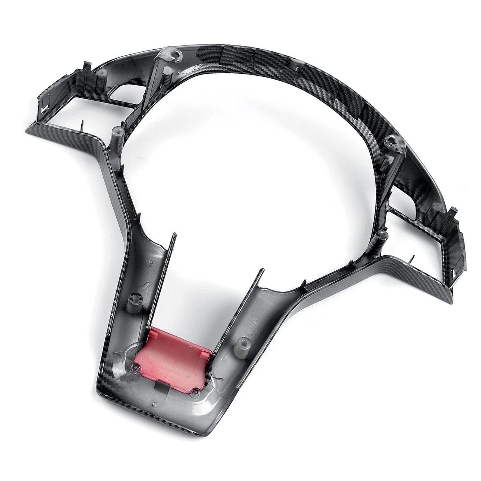 Steering Wheel Cover Carbon Look For Mercedes Benz C-Class W204 C63 AMG