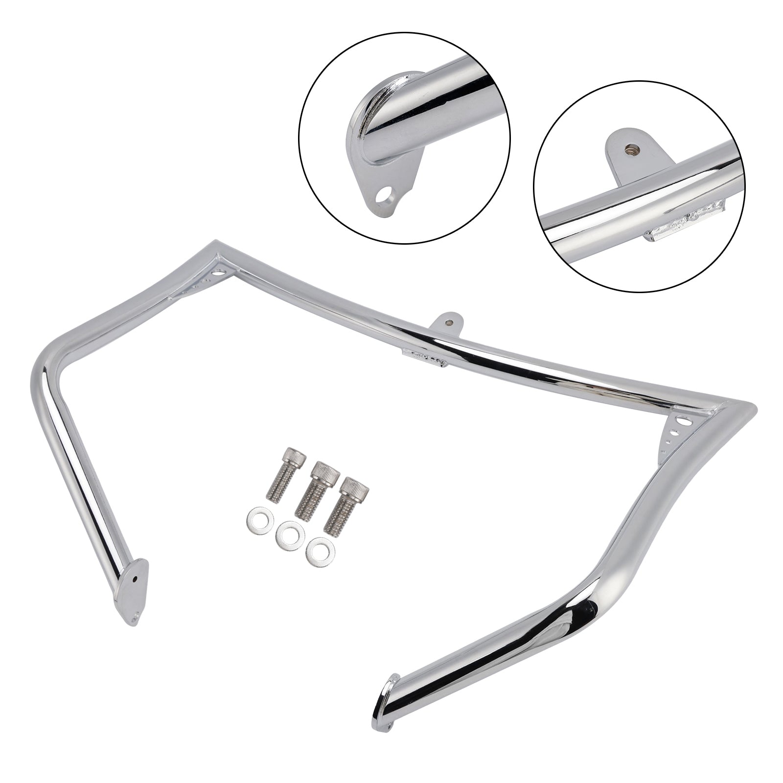 2004-2005 Touring CVO Electra Glide FLHTCSE FLHTCSE2 Engine Guard Frame Anti-Crash Bumper Protector Chrome