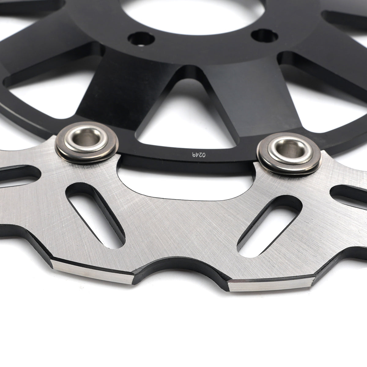 1991-1999 Kawasaki ZR 750 Zephyr Pair of Front Wave Brake Discs