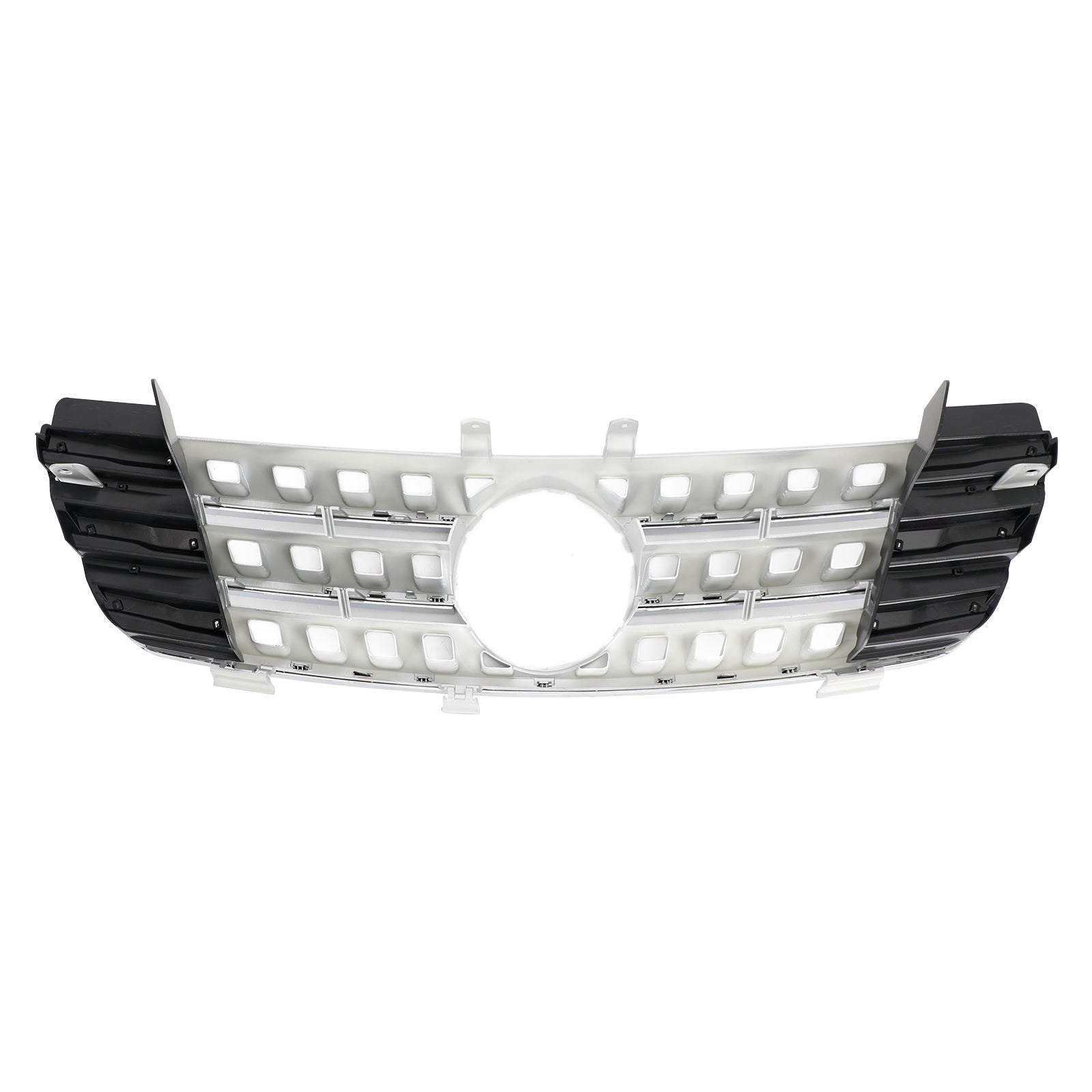 Mercedes Benz W164 2005-2008 ML M-Class Front Grill with Chrome Fins