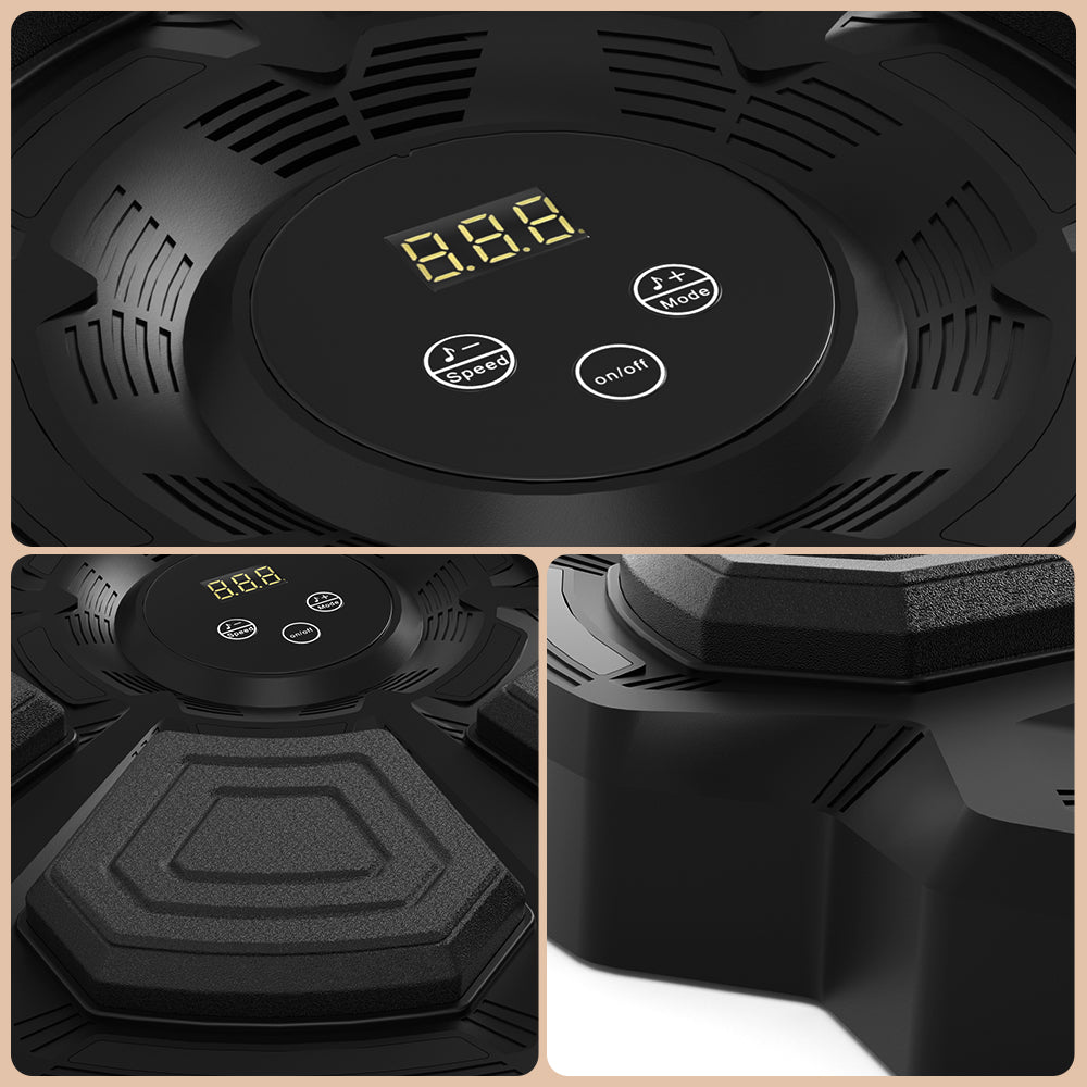 Office & Gym – Fun Fitness & Boxing Trainer Punching Workout Equipment for Home Bluetooth Smart Boxing Machine for Adults & Kids – Wall-Mounted Reflex Training