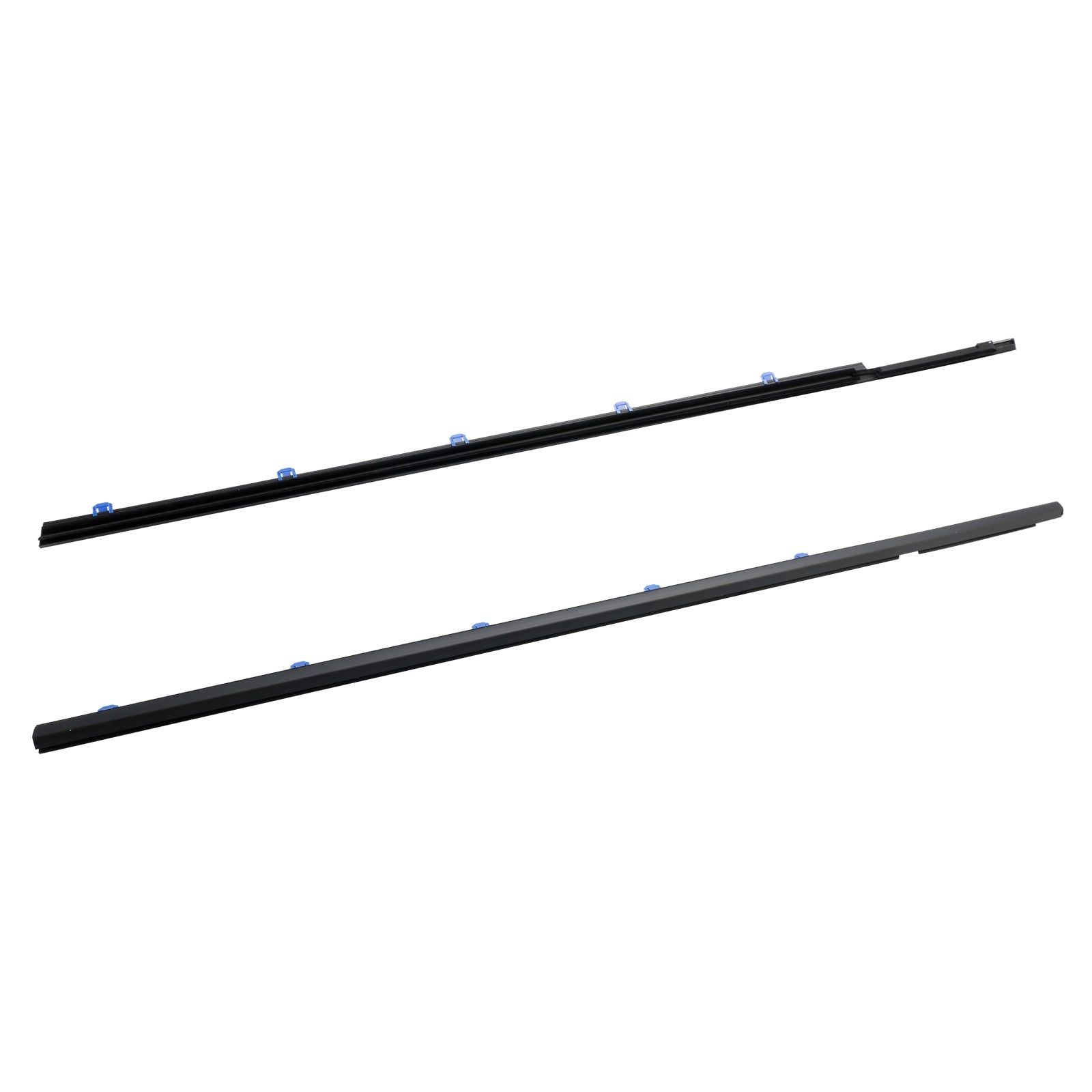 Honda Civic Coupe 2d 2012-2015를위한 왼쪽+오른쪽 Weatherstrip 벨트 성형