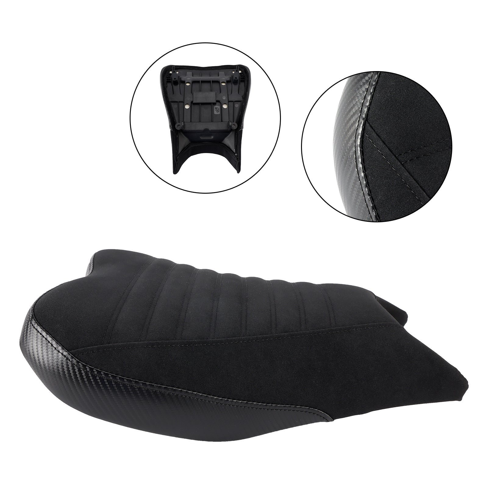 2022-2024 Suzuki Gsx1300R Front Driver Raider Seat Pillion Saddle White