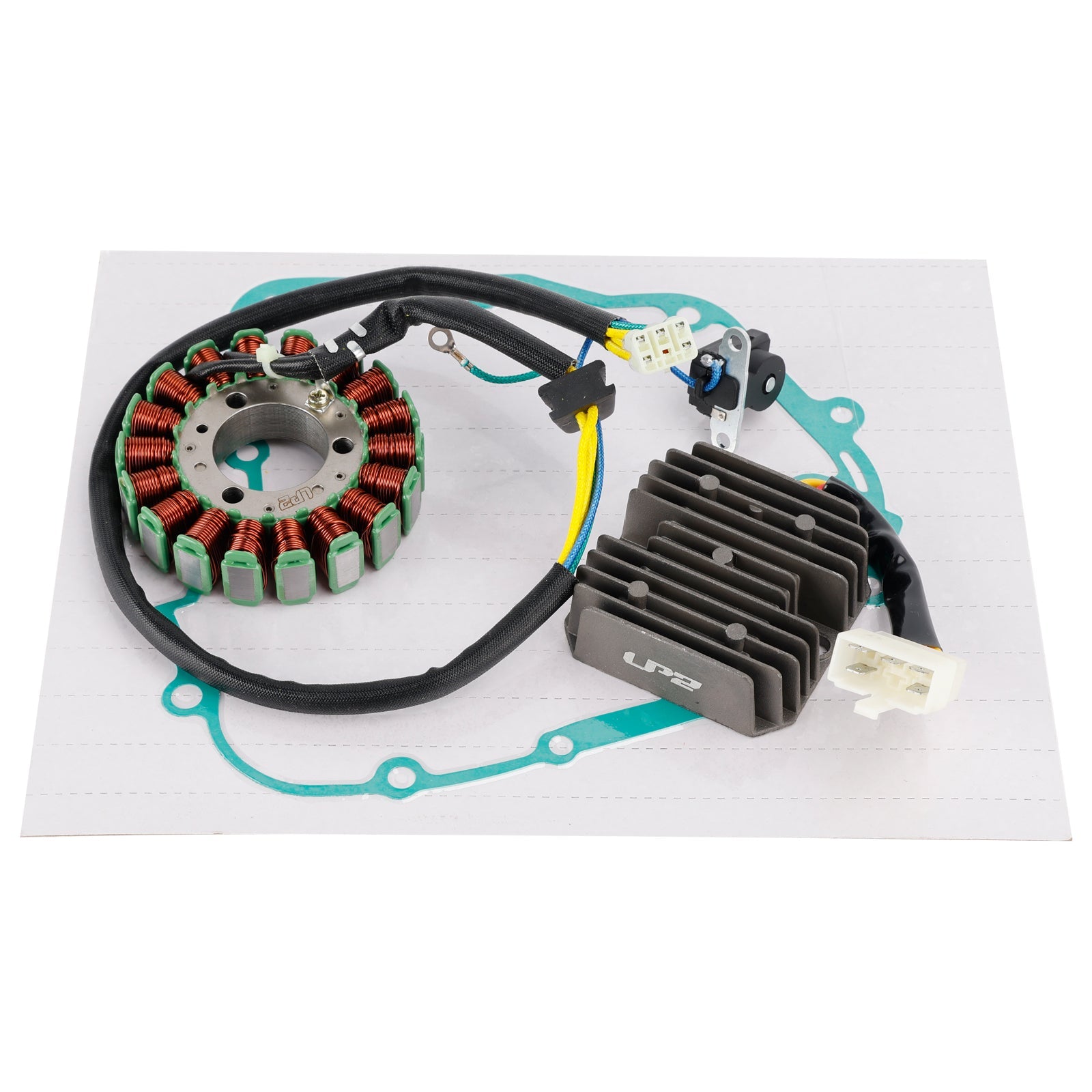 2005-2010 for Polaris Phoenix 200 Quad Magneto Stator & Regulator Rectifier w/Gasket 0454228