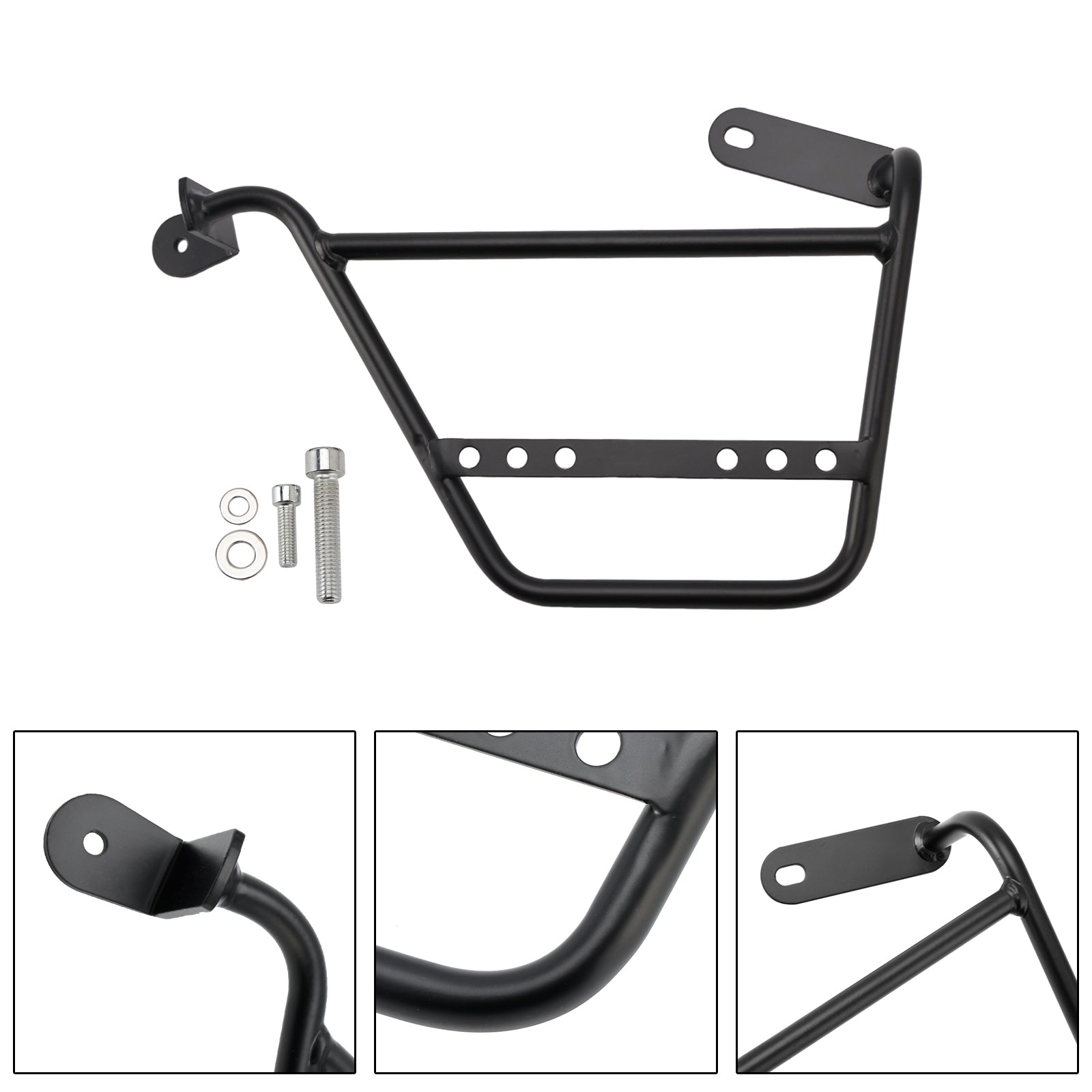 2024-2025 Cfmoto 450Mt Side Bag Racks Saddlebag Mounting Bracket Black