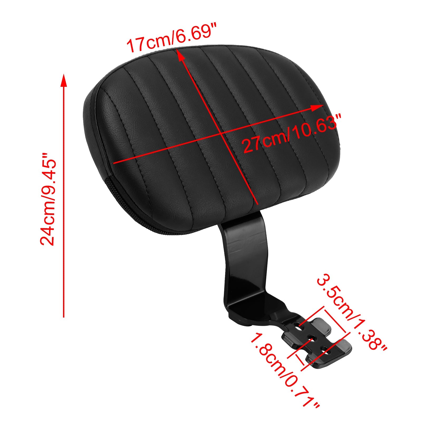 2018-2025 FXBBS Slim FLSL Driver Backrest pad