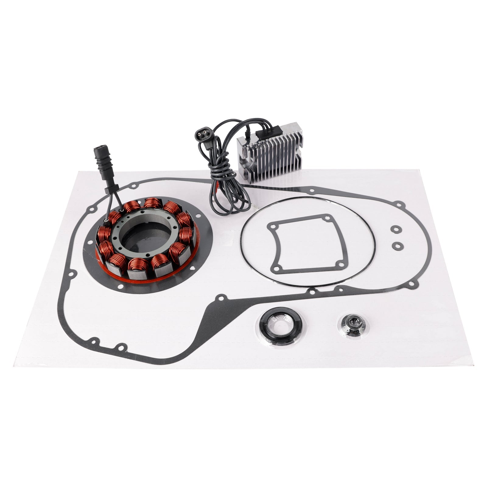 2000 CVO Dyna Super Glide FXR4 STATOR GENERATOR REGULATOR PRIMARY GASKE 2997088D 29970-88D