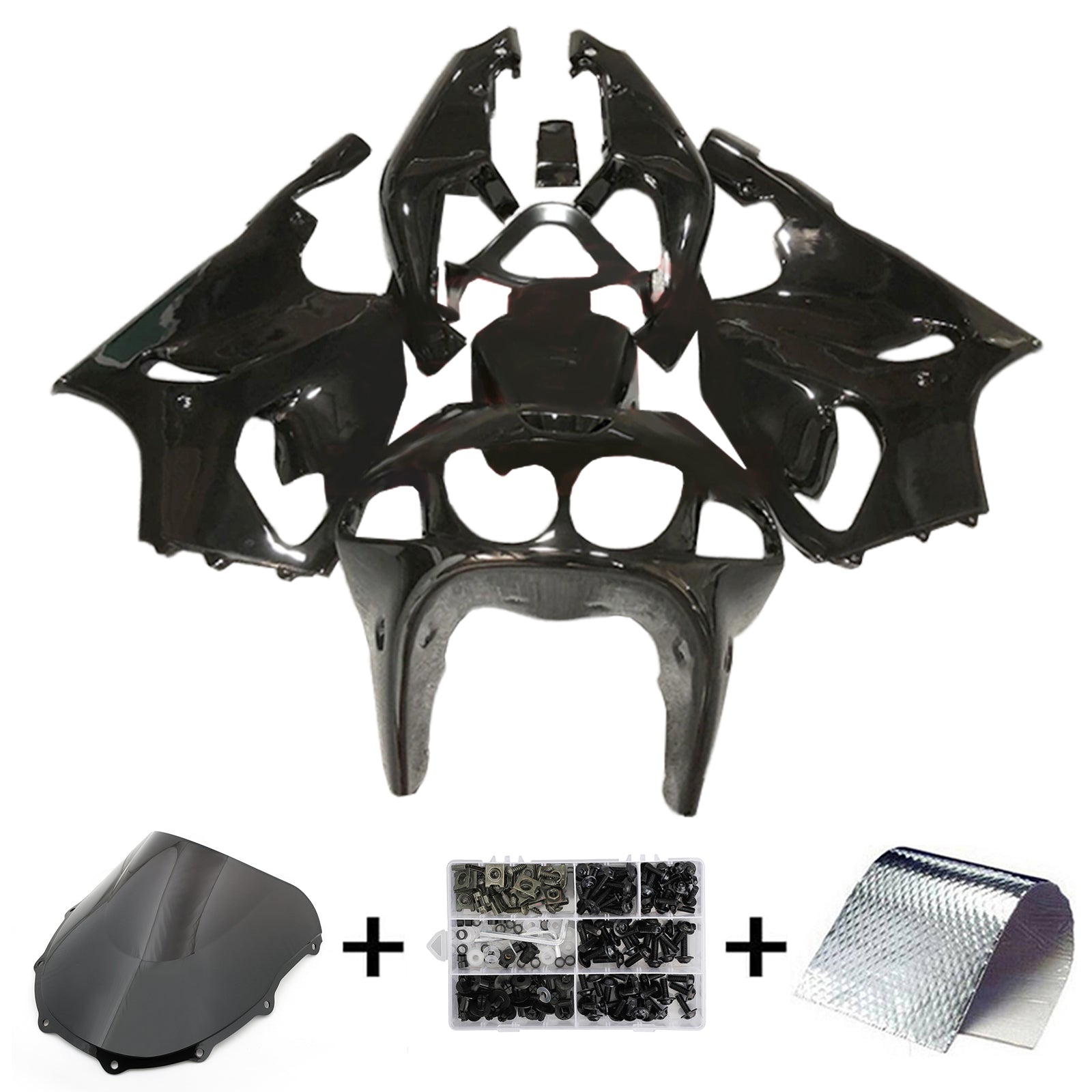 Kawasaki ZX-7R 1996-2003 Fairing Kit Bodywork Plastic ABS