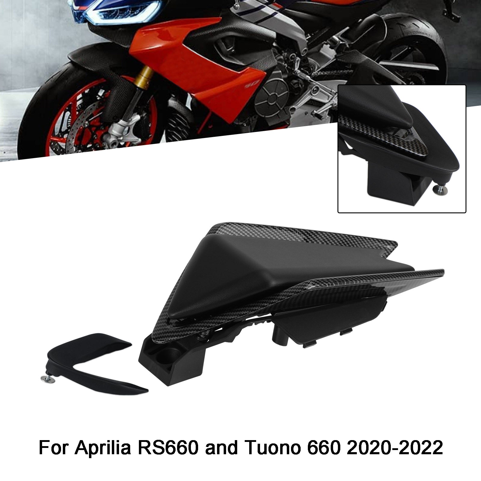 Rear Cowl Tail FAIRING Cover For Aprilia RS660 RSV4 Tuono 660 2020-2024