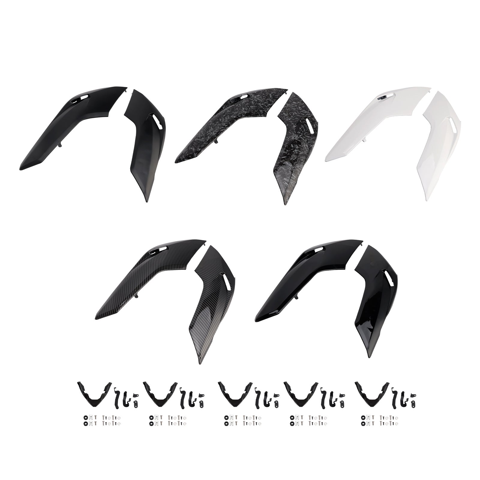 Lower Belly Pan Panels Guard Fairing For Street Triple 765 R/RS 2020-2022