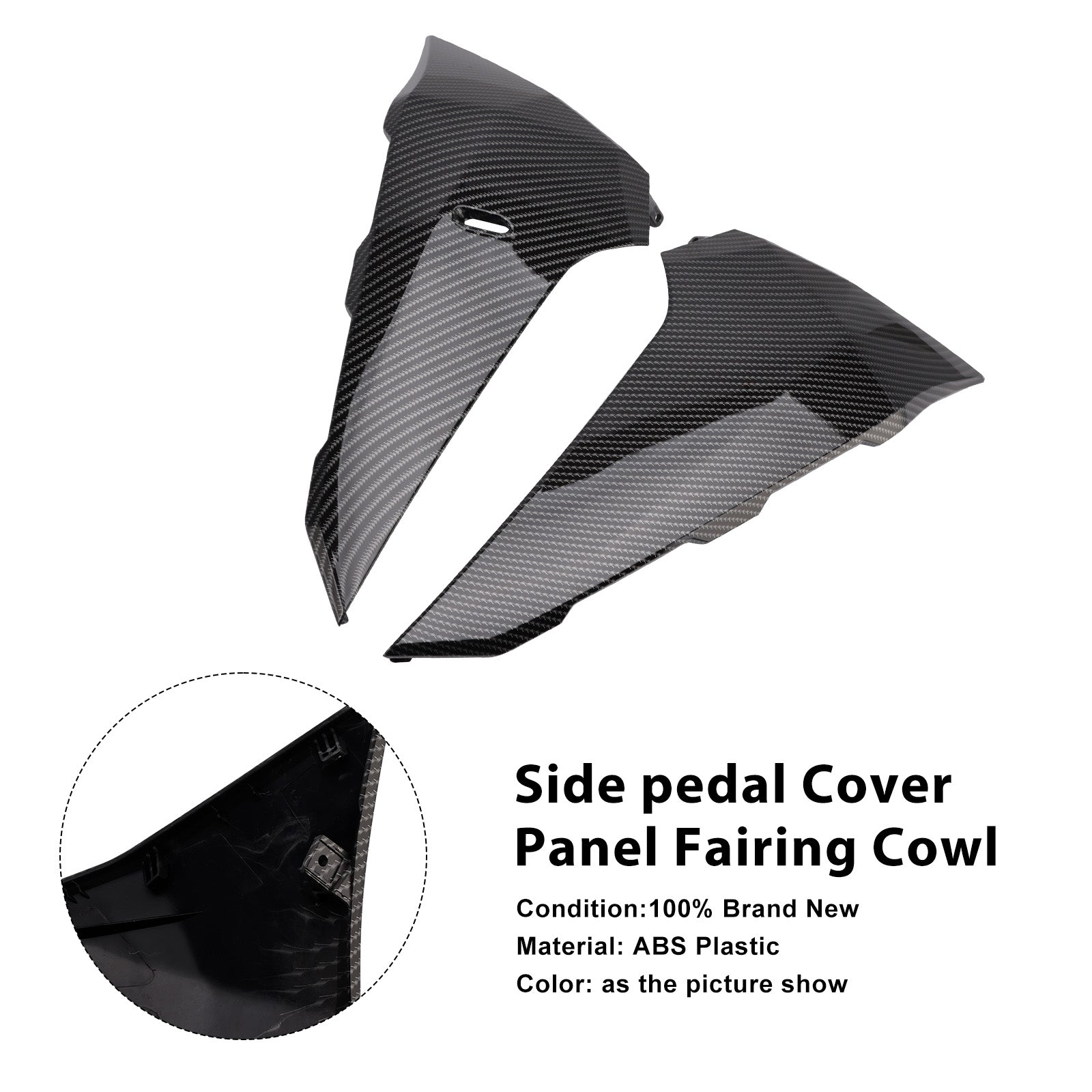 2022-2025 Honda ADV 350 Side pedal Cover Panel Fairing Cowl