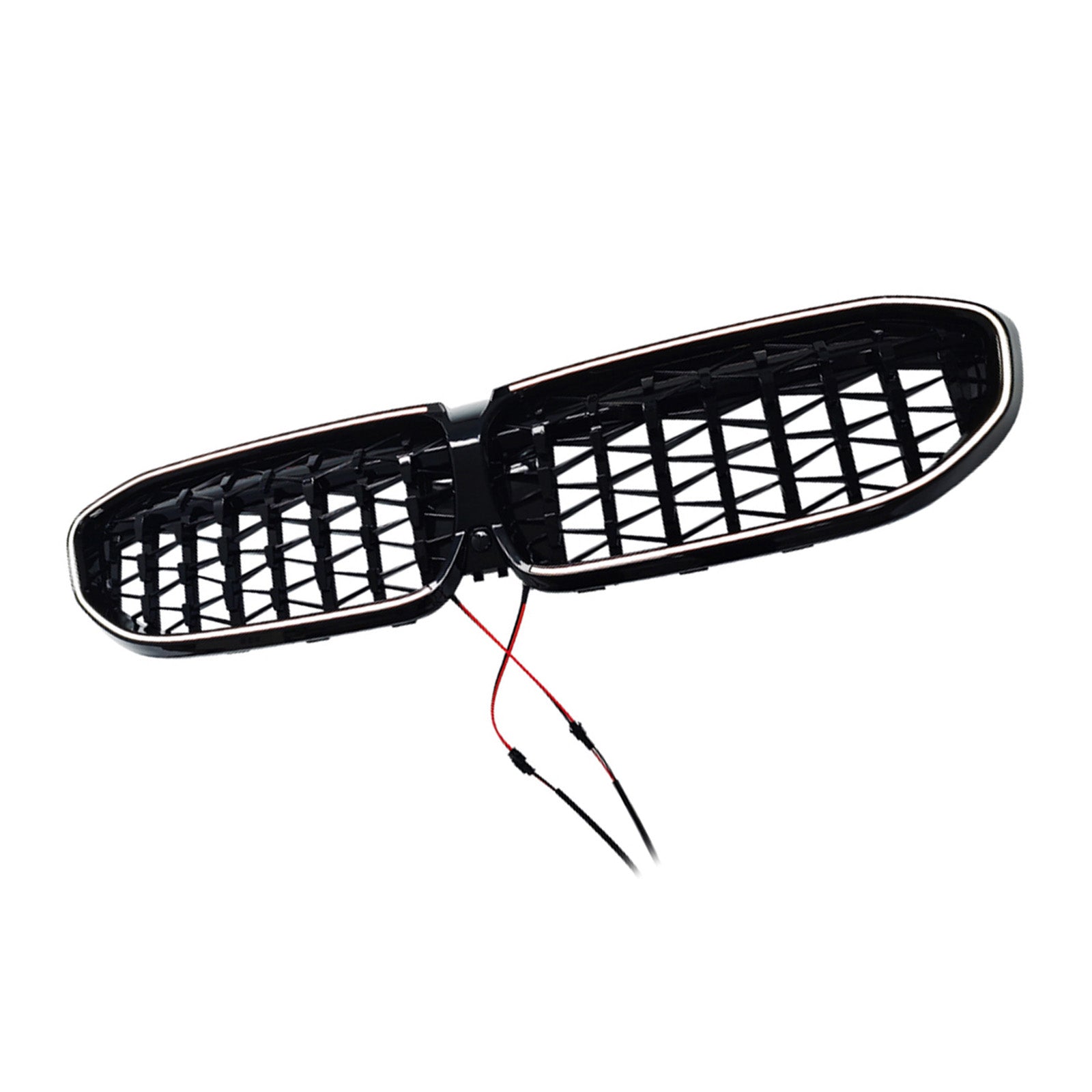 2019-2022  Fit BMW 3 Series G20 Diamond Kidney Grille Grill 51138072085 Black