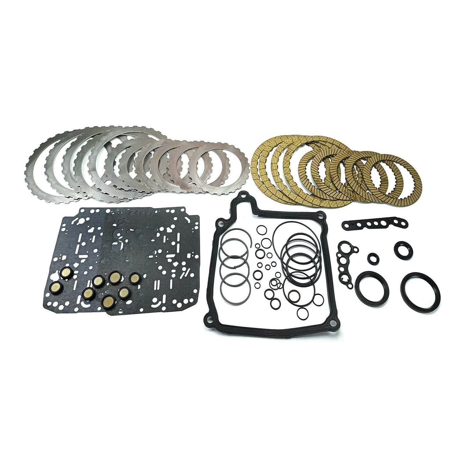 2006-2014 VW PASSAT/PASSAT CC L4 1.8L 2.0L /V63.0L 3.2L 3.6L Transmission Master Rebuild Kit Overhaul Clutch Plates 02E DQ250 T19800A