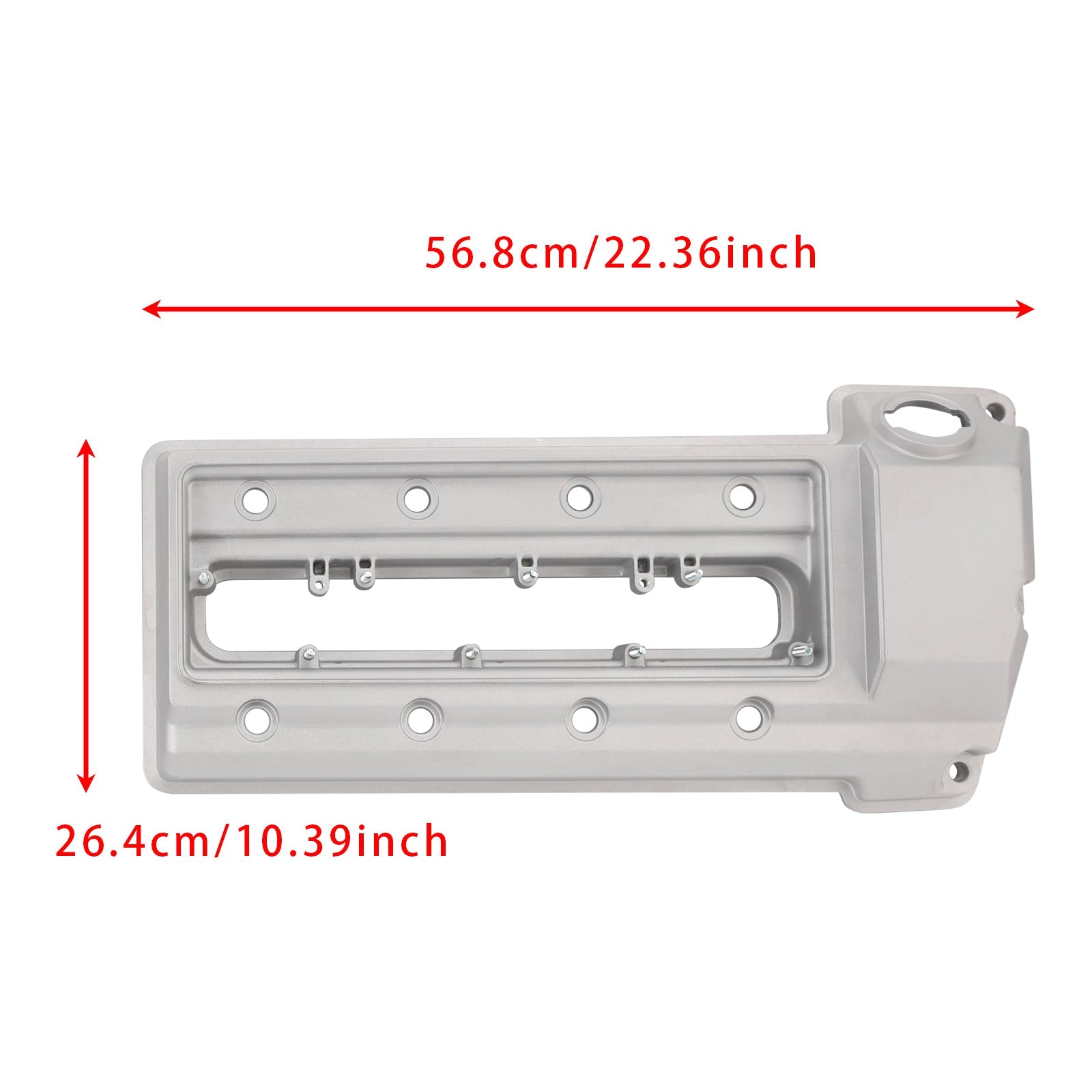 Left+Right Engine Valve Cover For BMW 540i E39 740i 740iL1998-2001 E38 X5 Z8