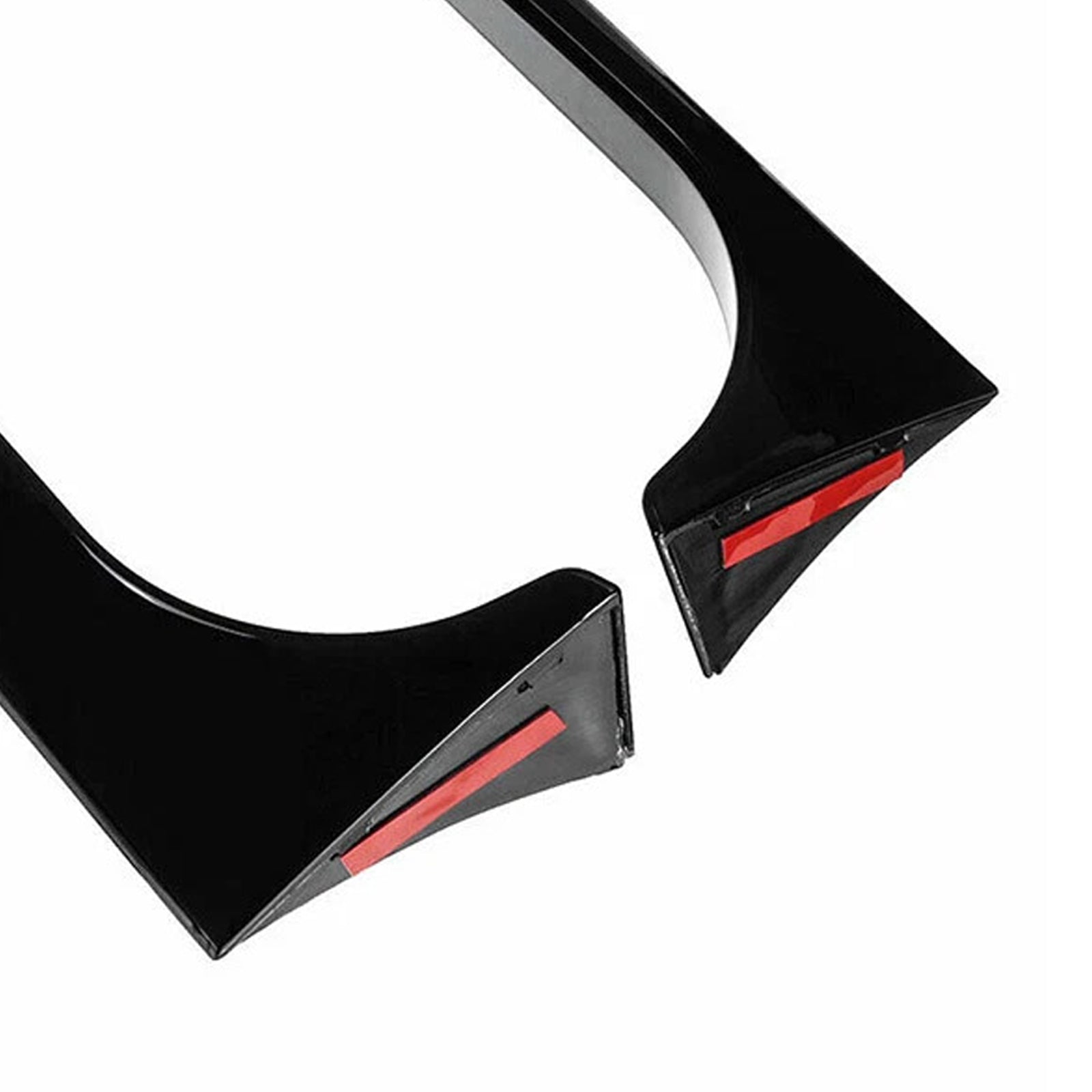2008-2013 VW Golf MK6 GTI Gloss Black Pair Rear Window Side Wing Spoiler
