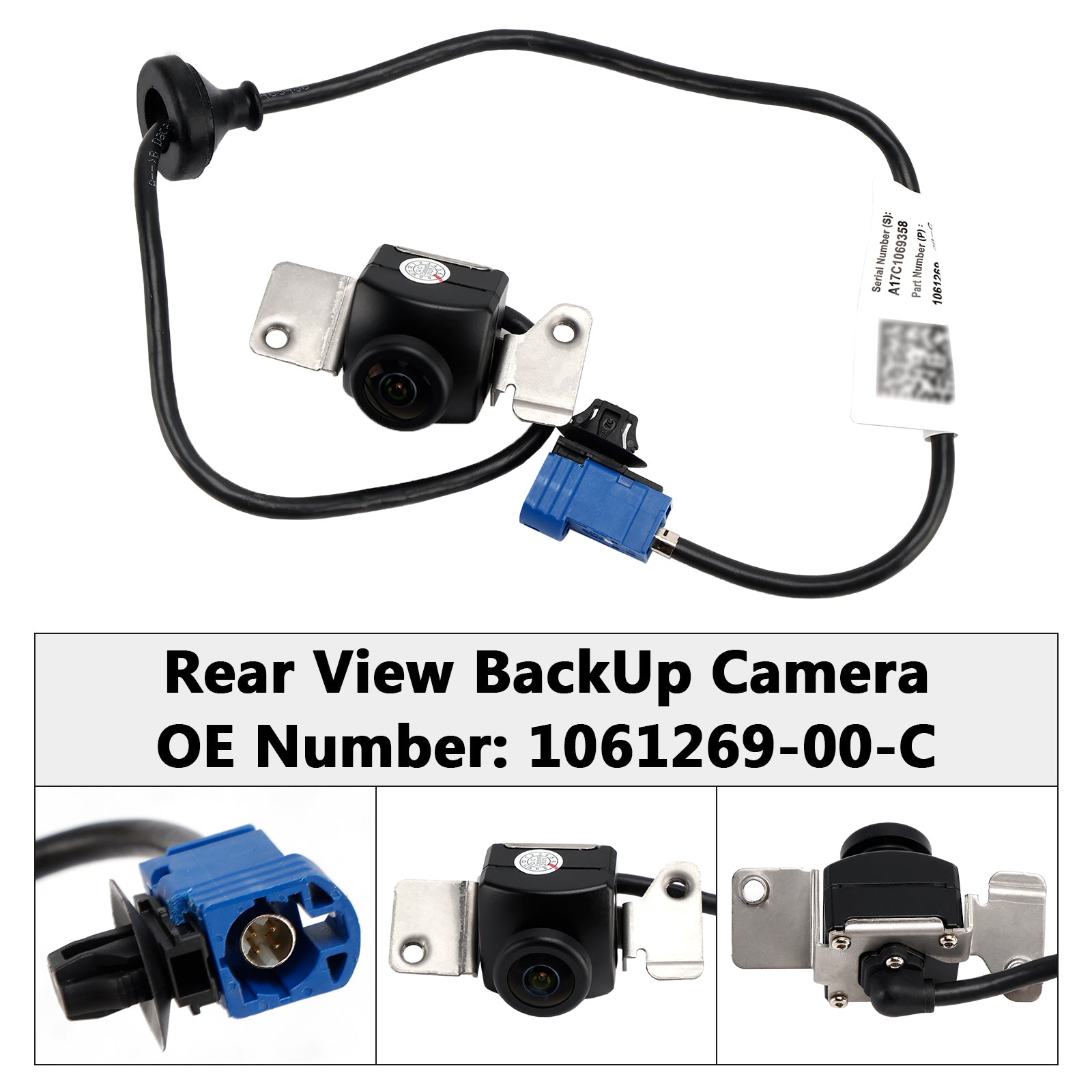 2012-2021 Tesla Model S Rear View BackUp Camera 1061269-00-C