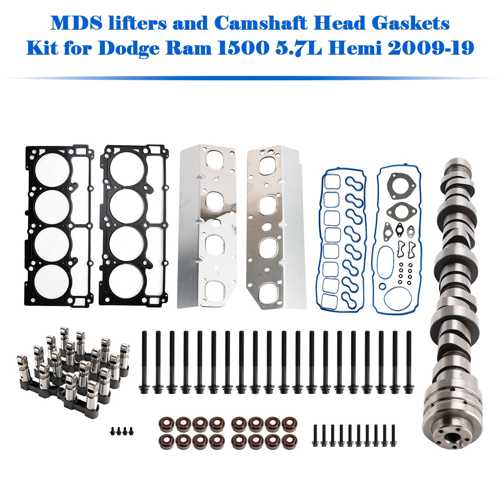 2009-2010 Dodge Ram 1500 5.7L Engine MDS lifters and Camshaft Head Gaskets Kit 53022263AF