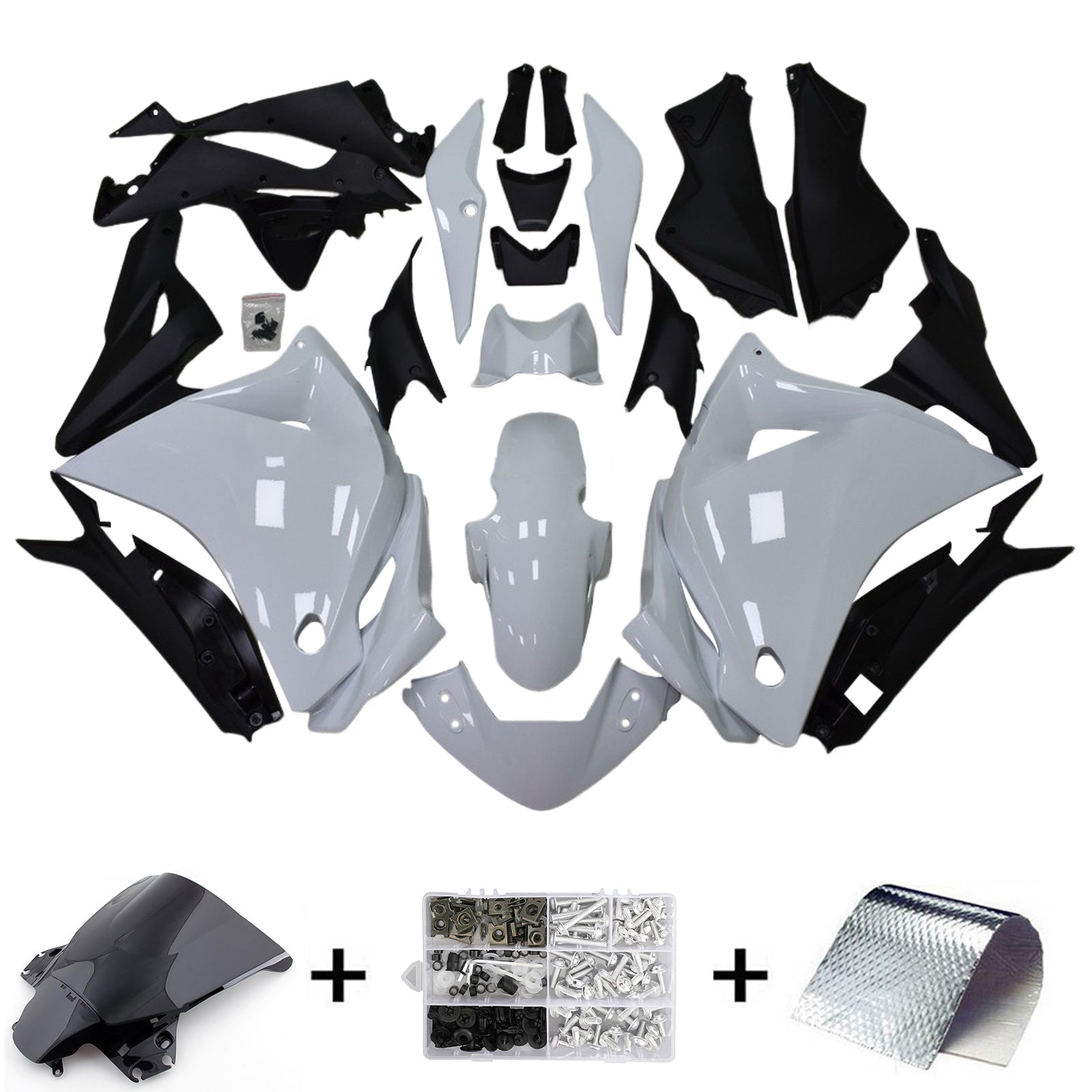 Amatopart Honda CBR250R 2011-2015 Fairing Kit هيكل السيارة بلاستيك ABS