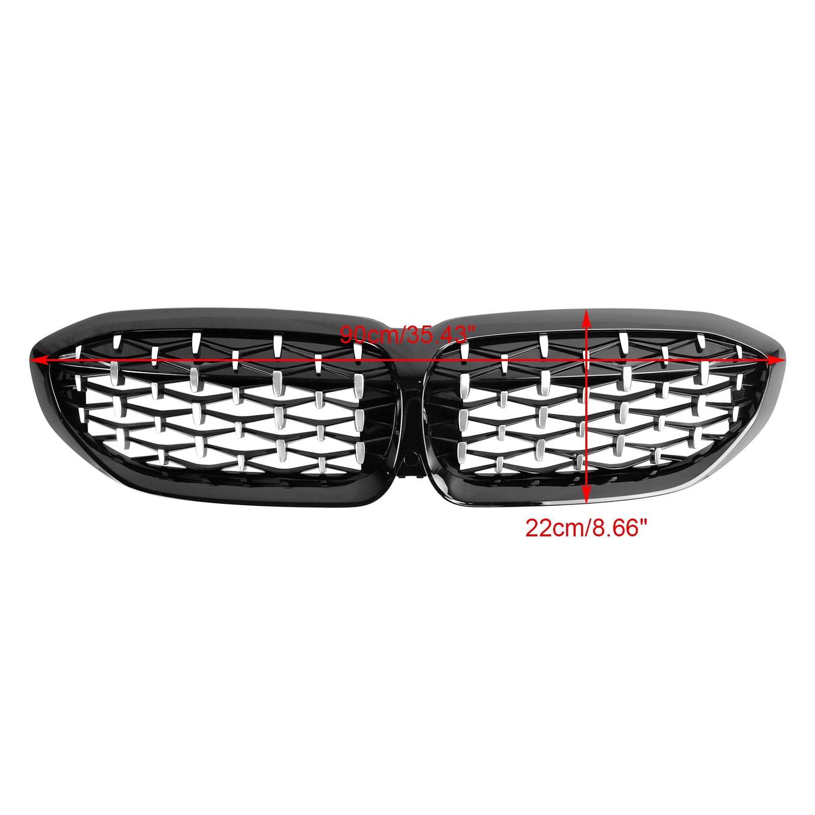 BMW 3 Series G20 2019-2022 Diamond Kidney Grille 51138072085