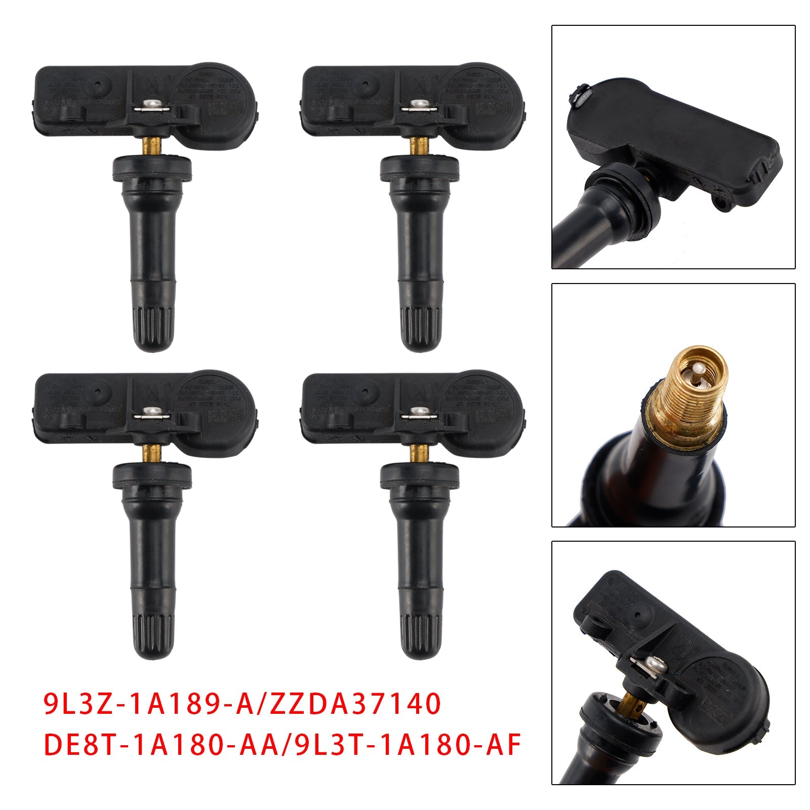 4X TPMS Tire Pressure Sensor For Ford Focus Fiesta C-Max Transit DE8T1A180AA