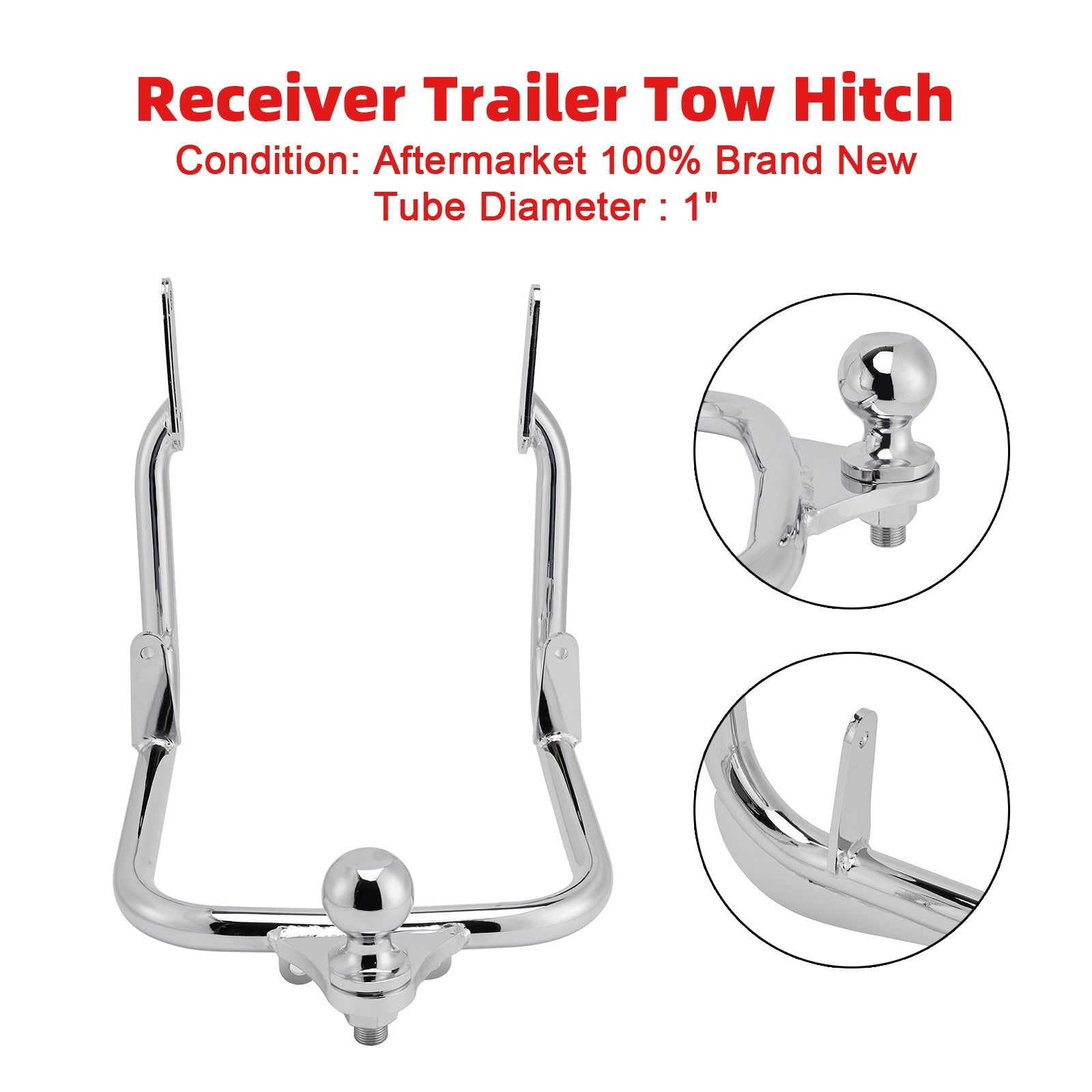 2014-2023 Harley FLHX/S Receiver Trailer Tow Hitch