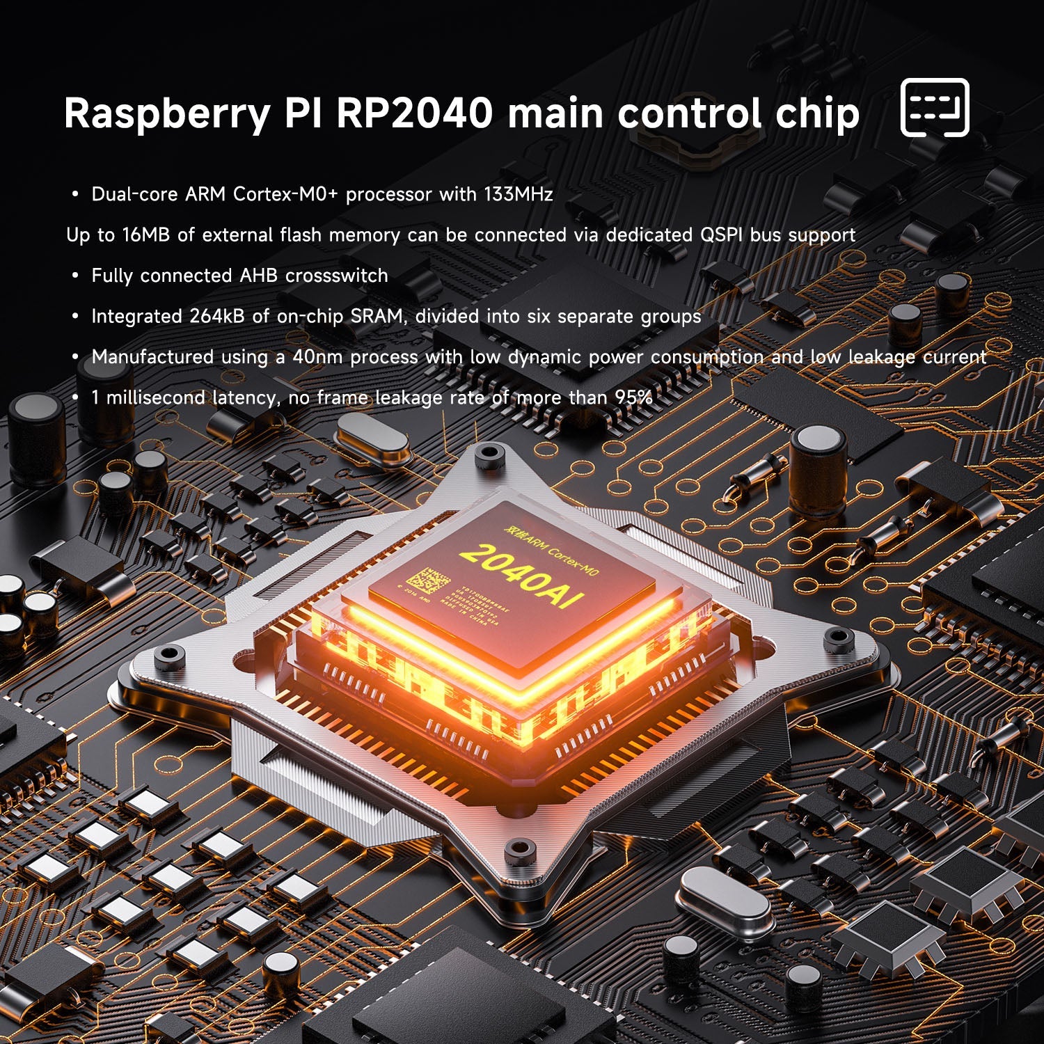 MustFun Hitbox Mini Stickless Controller Suitable For PC/PS3/PS4/Switch And Other Gaming Devices