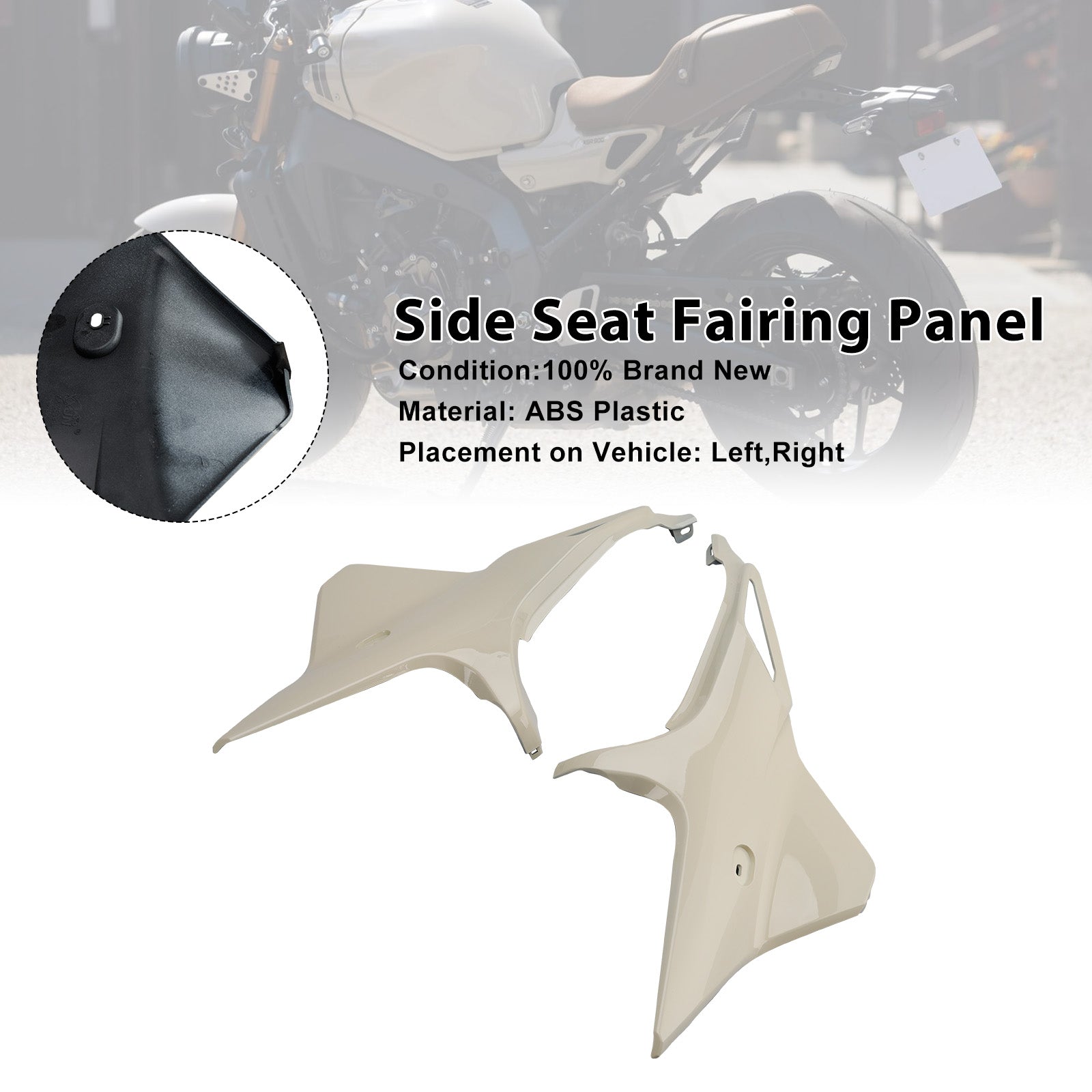 2022-2025 Yamaha XSR 900 XSR900 Side Seat Fairing Panel Cowl