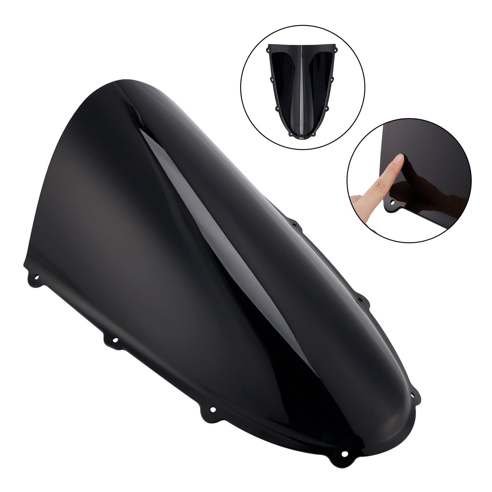 2025- DUCATI Panigale V4/S ABS Plastic Windshield Windscreen