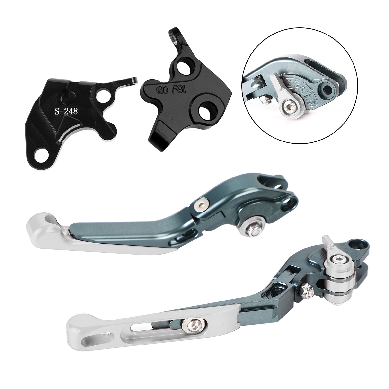 Adjustable Clutch Brake Lever fit for YAMAHA YZF R125 2008-2011
