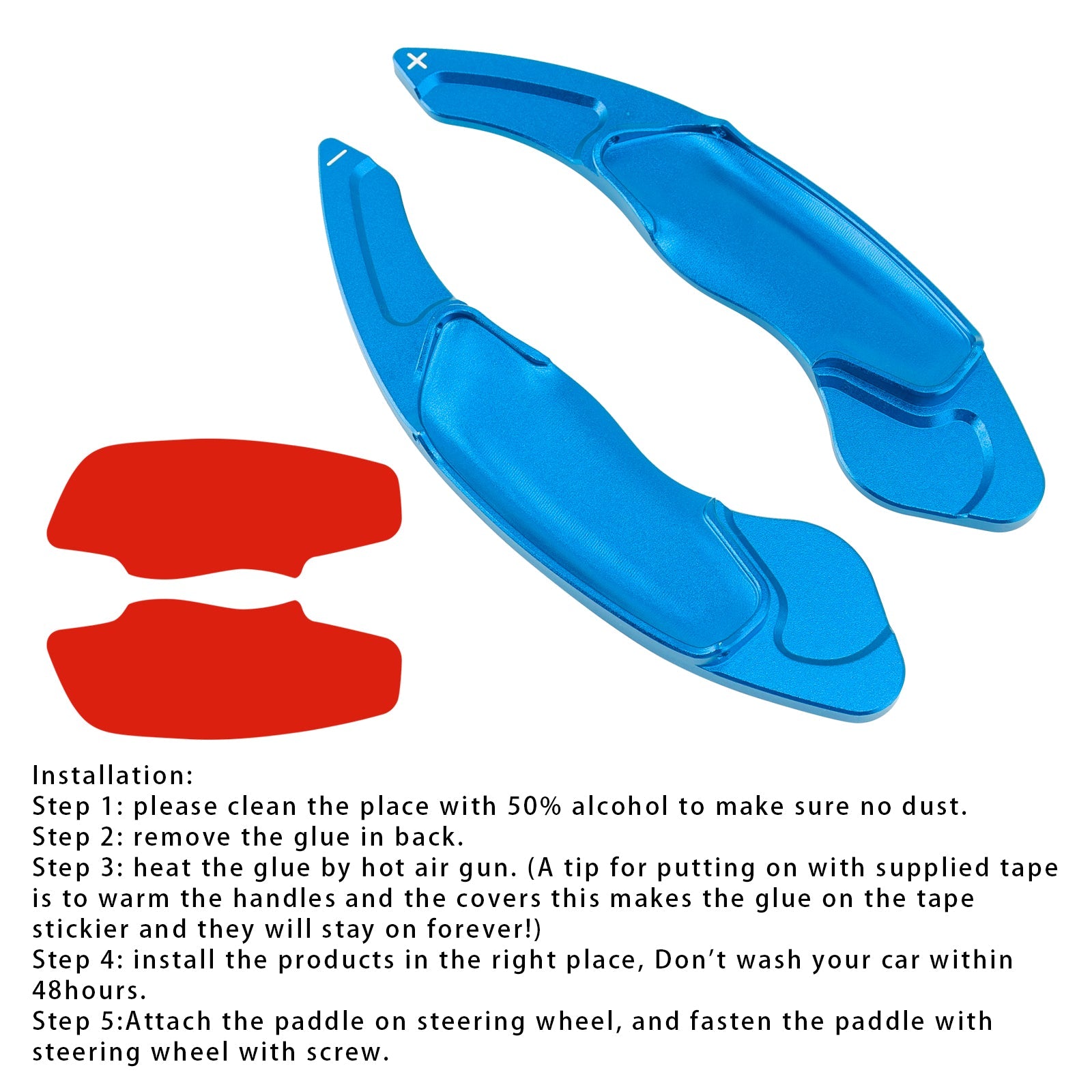 Steering Wheel Paddle Shifter Extension For VOLVO XC60 XC90 Aluminium