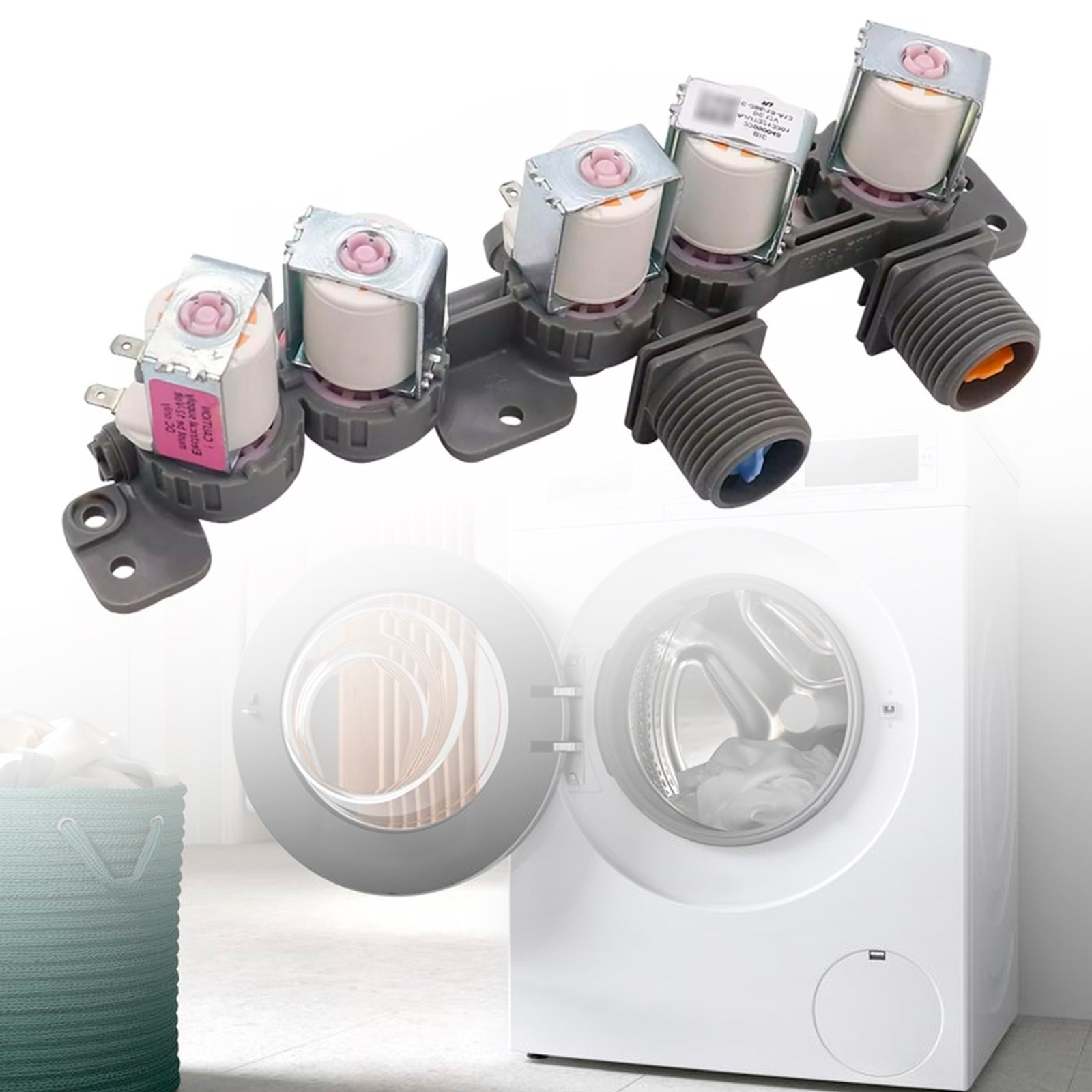 Washer Water Inlet AJU73213301 For WT1101CW WT4870CW WT7200CW 5183